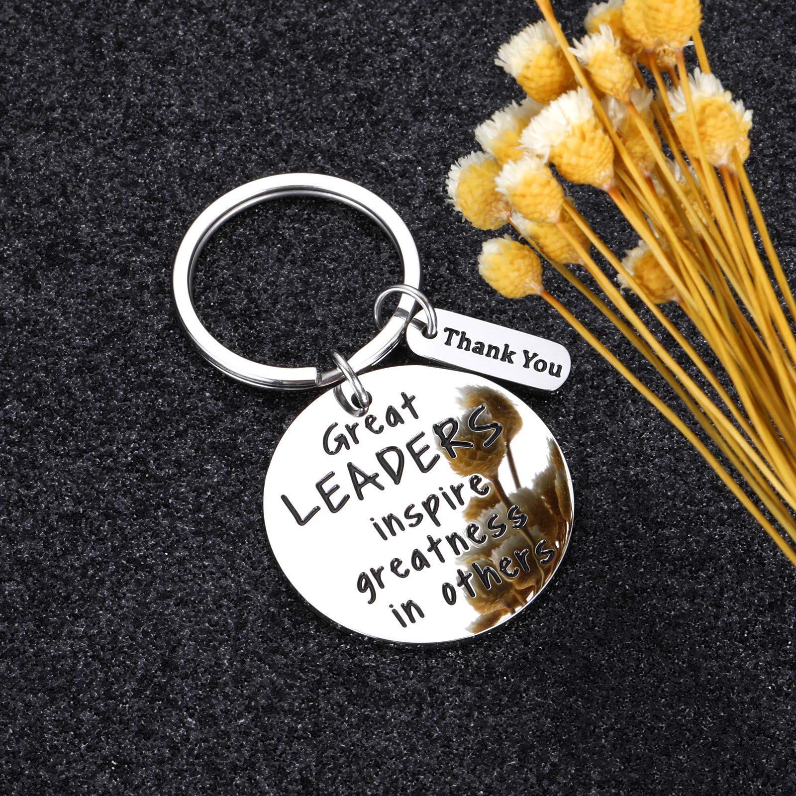 Premium Appreciation Keychain for Men & Women - Thoughtful Boss Day, Birthday, Retirement, Farewell Gift for Supervisor, Manager, Mentor, Coworker, Friend | Ideal for Office Recognition, Team Building, Thank You Presents & Professional Milestones