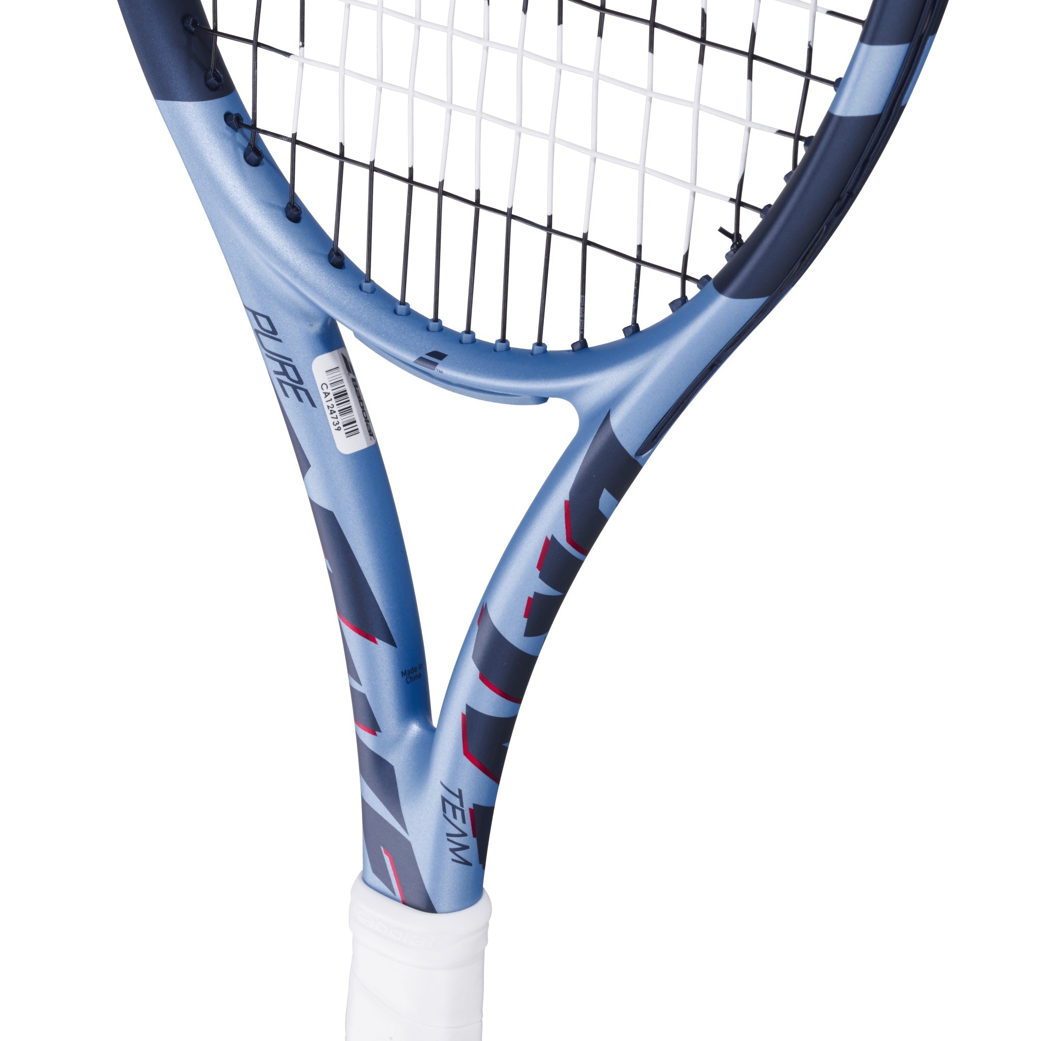 Babolat Pure Drive Team 2025 Tennis Racket - Lightweight Carbon Fiber Construction for Power & Control | Perfect for Competitive Play & Recreational Tennis