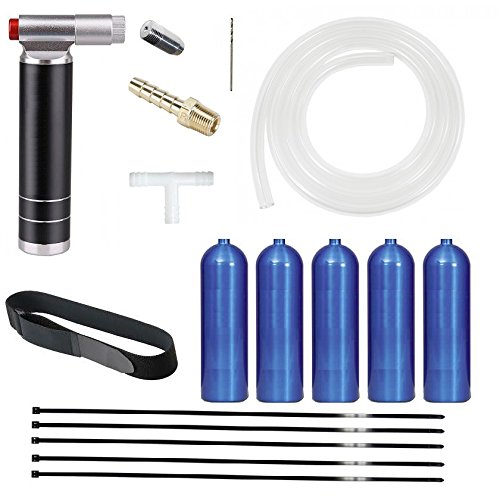 Predator 196cc Hemi & Non-Hemi Performance 4-Stroke 6.5HP Go Kart Mini Racing Engine Nitrous Oxide Injection Kit with 5 Bottles - Upgrade for Mini Bikes, ATVs & Dirt Bikes (Off-Road Racing & Performance Tuning)