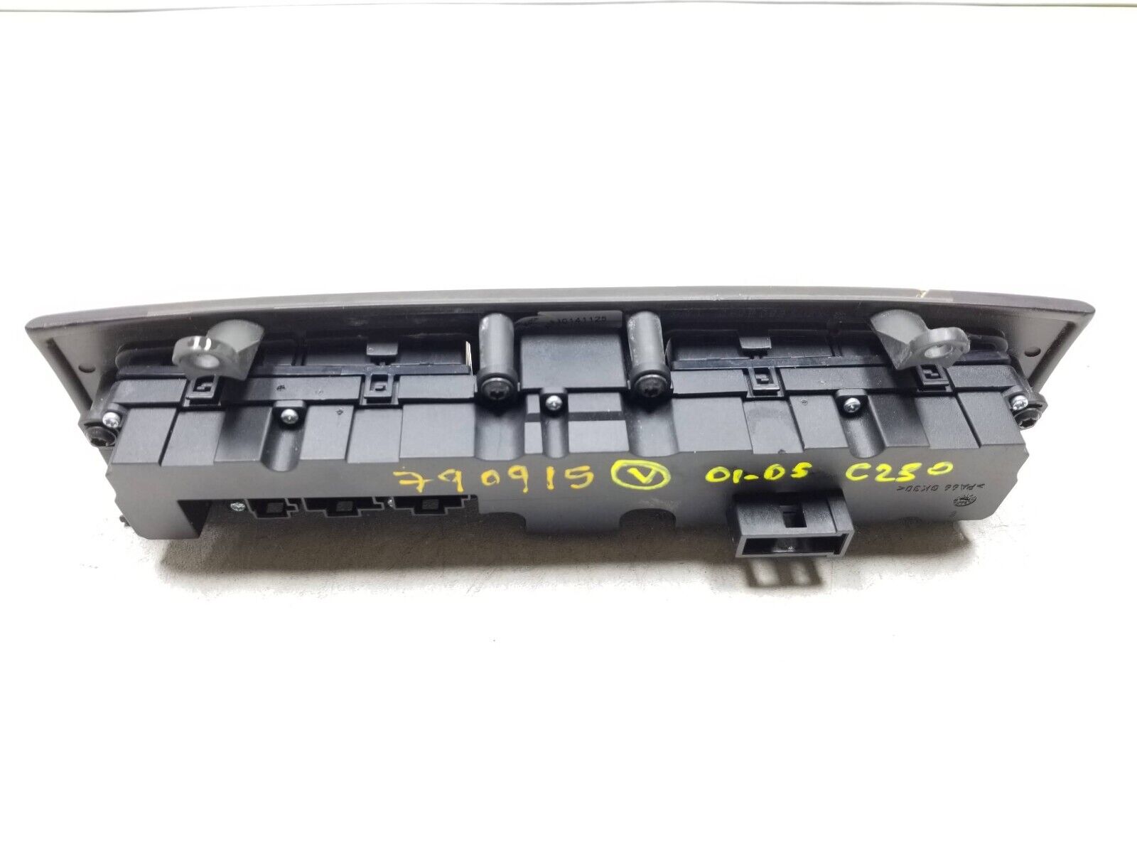 02 05 Mercedes W203 C230 Coupe Hazard Light & Door Lock Control Panel Switch OEM Replacement Part - Perfect for Interior Electrical Repairs & Car Restoration Projects