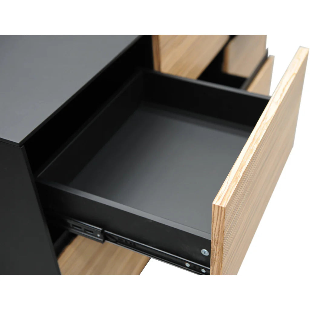 Novara Lateral Filing Cabinet - 2-Drawer Office Storage Solution for Files & Documents | Perfect for Home & Office Organization