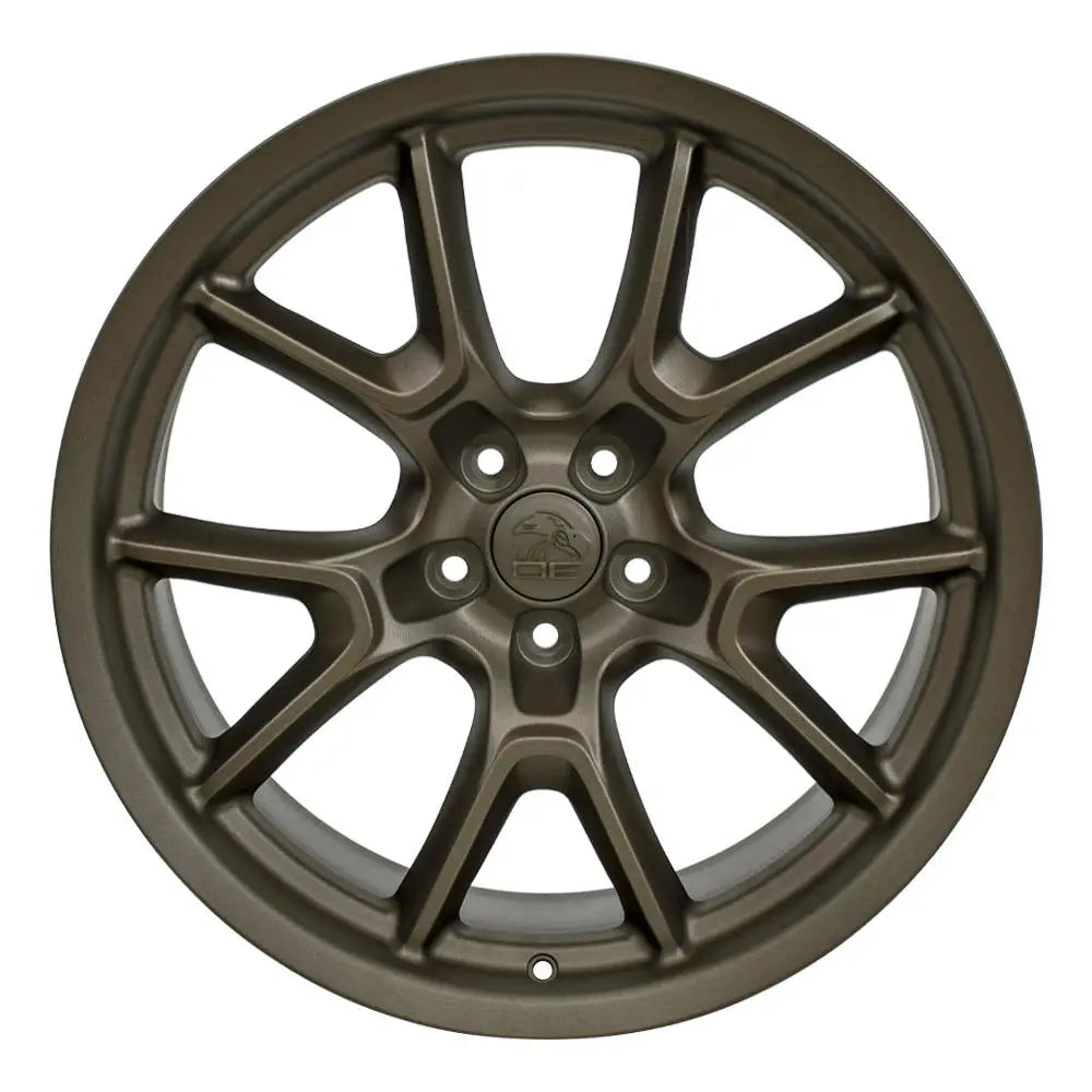 20x11 Inch Bronze DG21 Replica Wheels for Dodge Charger Widebody - Replacement Rims for Enhanced Performance & Style | Perfect for Street Racing, Car Shows & Custom Builds