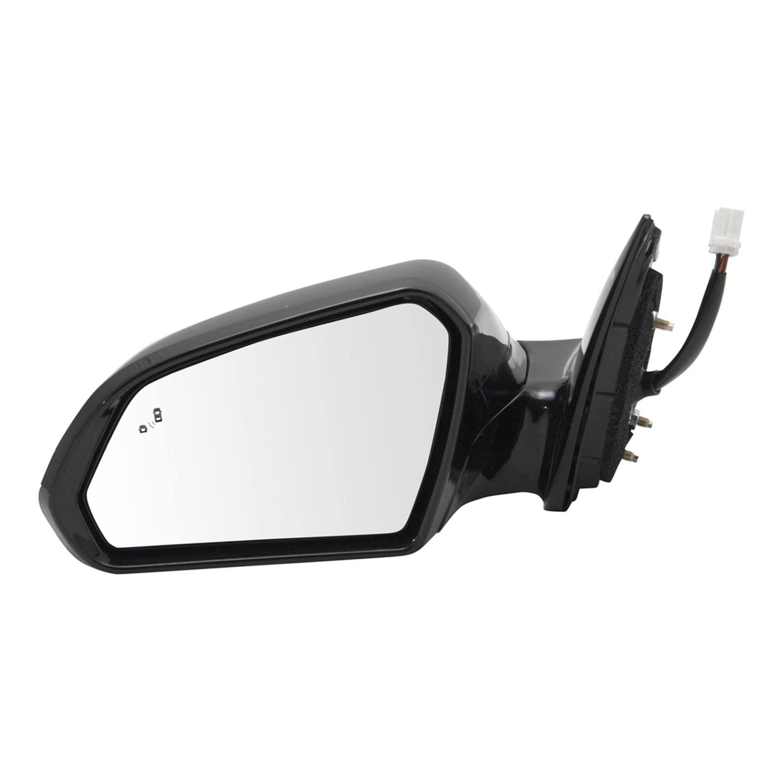 Heated Left Side Mirror with Memory Function Compatible with 2018-2019 Hyundai Sonata HY1320240 - Perfect for Winter Driving & Enhanced Safety