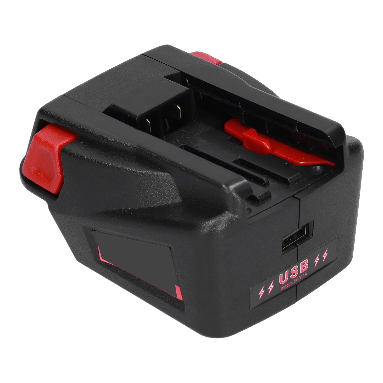 18V Battery Adapter with USB Port - Compatible with V18 & M18 Power Tools - No Shaking & High Consistency - Perfect for DIY Projects, Home Repairs, and Professional Worksites
