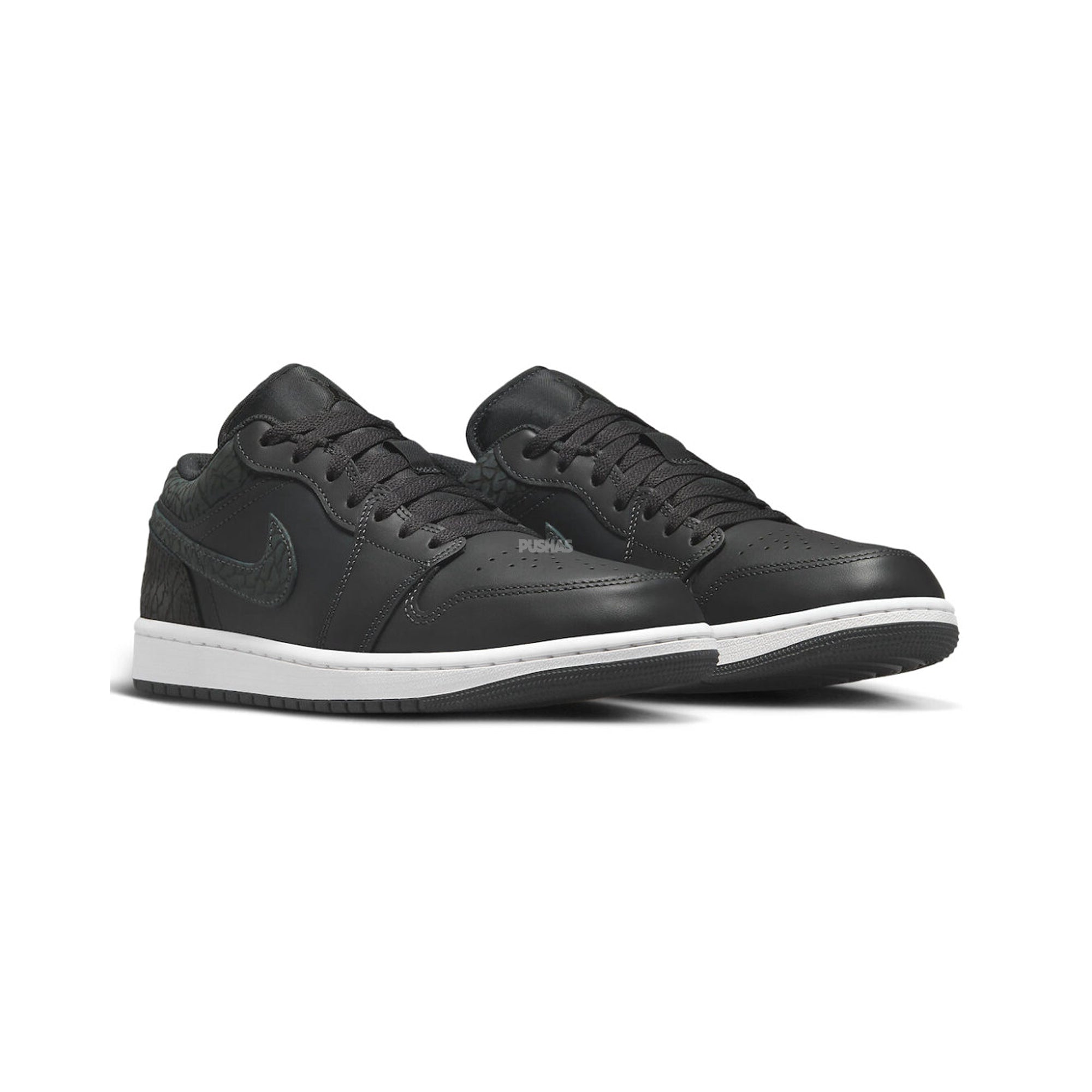 Air Jordan 1 Low SE 'Black Elephant' Sneakers (2023) - Men's Basketball Shoes for Casual Wear & Street Style Fashion