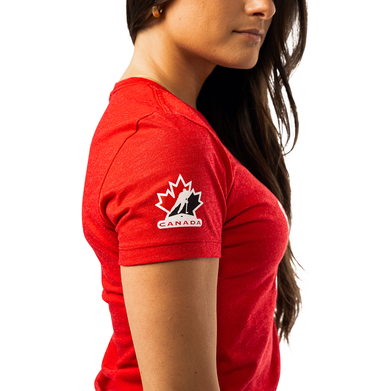 Bauer Hockey Canada Women's Graphic Tee - Stylish Hockey Fan Apparel for Women - Perfect for Games, Practice & Casual Wear