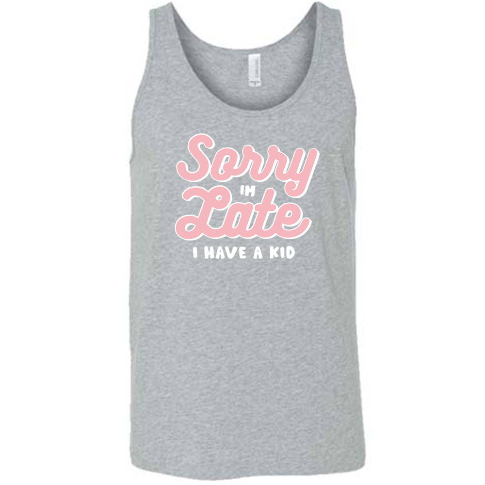 Funny Parenting T-Shirt - 'Sorry I'm Late, I Have A Kid' - Unisex Cotton Tee for Moms & Dads - Perfect for School Runs, Playdates & Family Outings