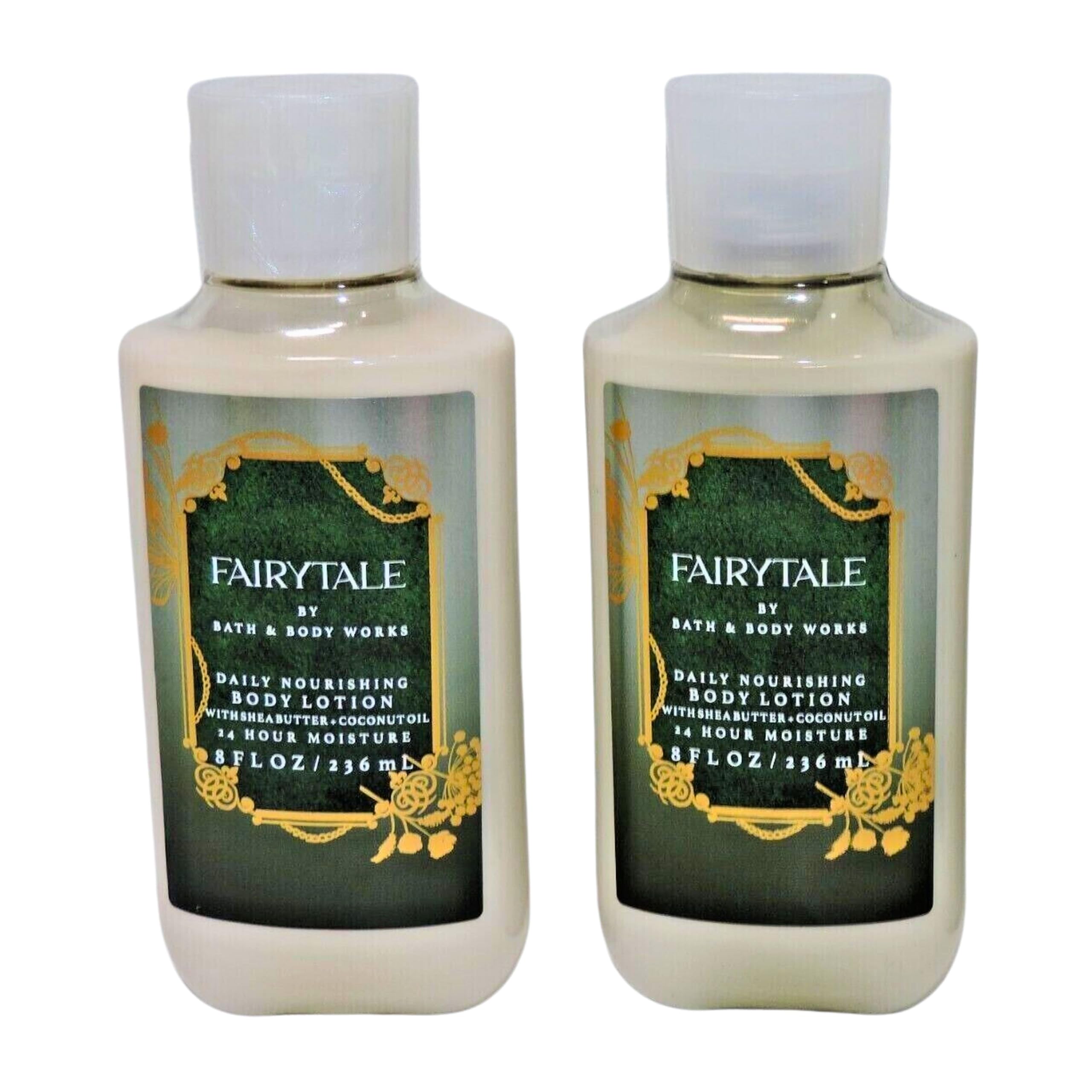 Bath and Body Works Fairytale Scented Body Lotion Set - 2 Pack (8oz Each) | Moisturizing & Hydrating Skin Care for Women | Perfect for Daily Use, Gift Giving & Relaxation