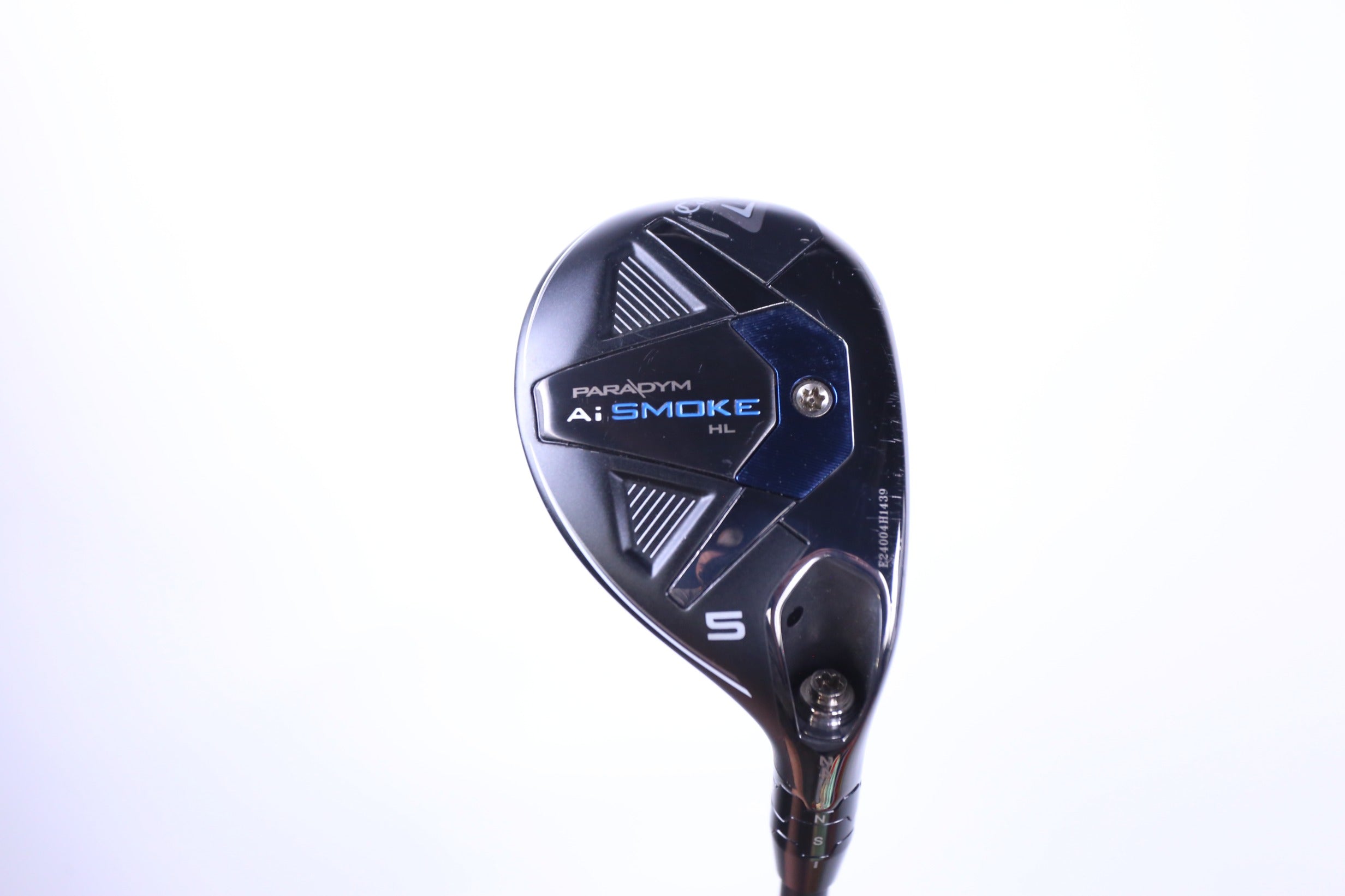 Used Callaway Paradym Ai Smoke HL 5H Hybrid Golf Club - Right Handed 24° Senior Flex - Perfect for High Launch & Forgiveness on Fairway Shots