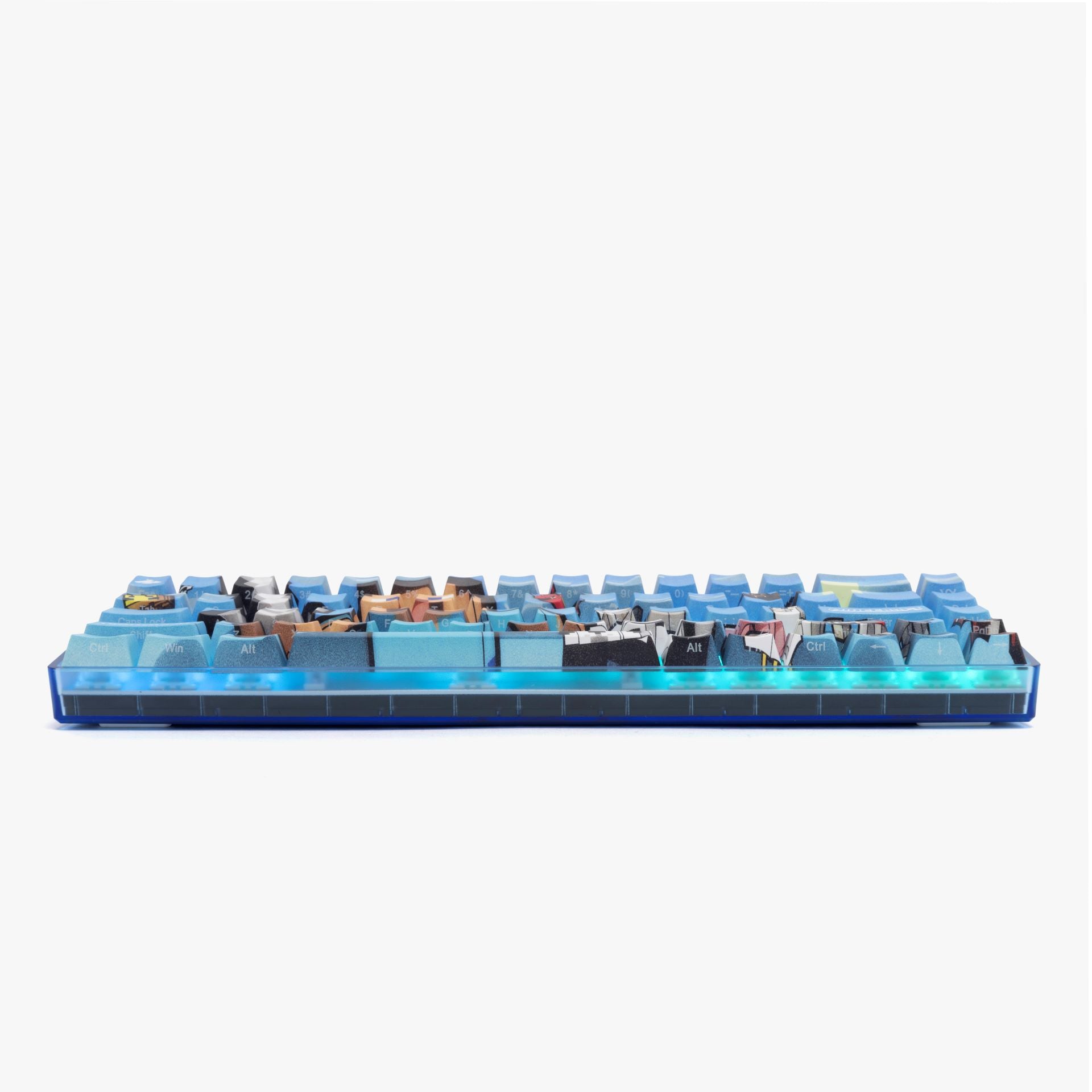 HG x Minecraft Basecamp 65HE Mechanical Gaming Keyboard - Steve & Animals Theme - Custom RGB Backlit, Hot-Swappable Switches for PC/Mac Gamers - Perfect for Minecraft Gaming & Streamer Setups