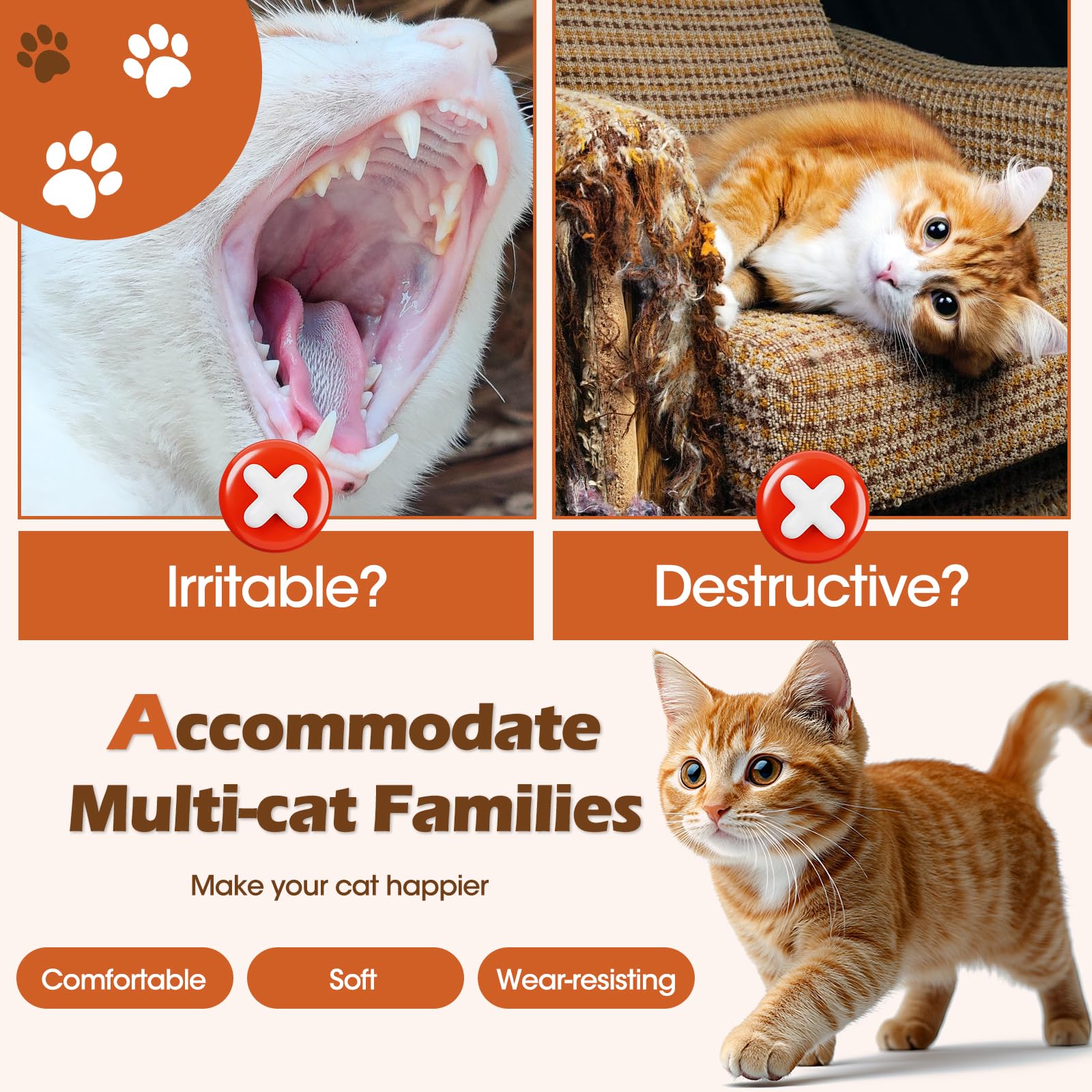 3 Pack Catnip Fish Toys for Cats - Self Play Kitten Toys with Catnip for Indoor Cats - Helps Prevent Furniture Scratching - Perfect for Playtime & Stress Relief