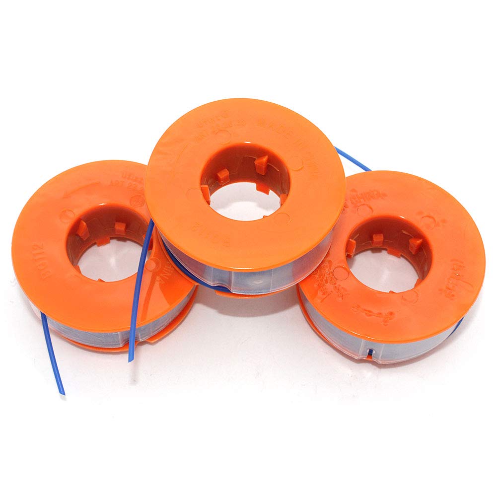 Bosch ART23/25/26/30 Series Replacement Spools & Trimmer Line - Compatible with ART23F, ART23GF, ART25F, ART26, ART30 & More (3-Pack) - Perfect for Lawn Care, Landscaping & DIY Yard Maintenance