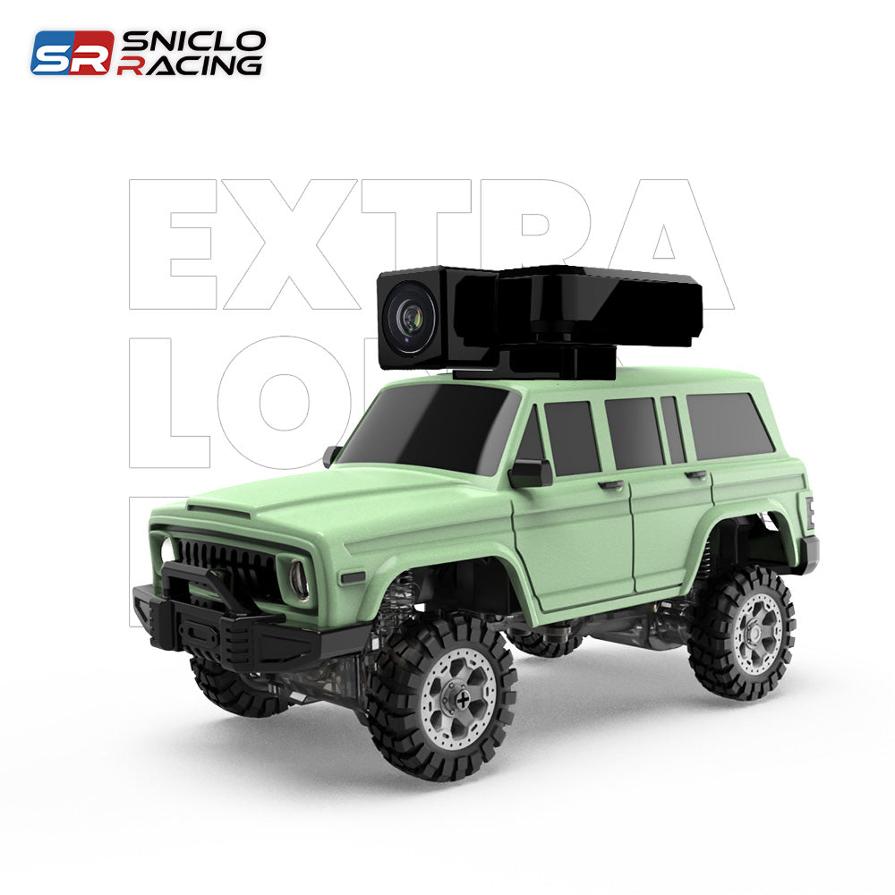 Sniclo Atom 3015 1:64 Scale FPV RC Crawler - 4WD Micro Off-Road Remote Control Car for Adults & Kids | Indoor Crawling, Desktop Racing, Backyard Adventure