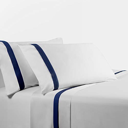 Flange, White and Blue