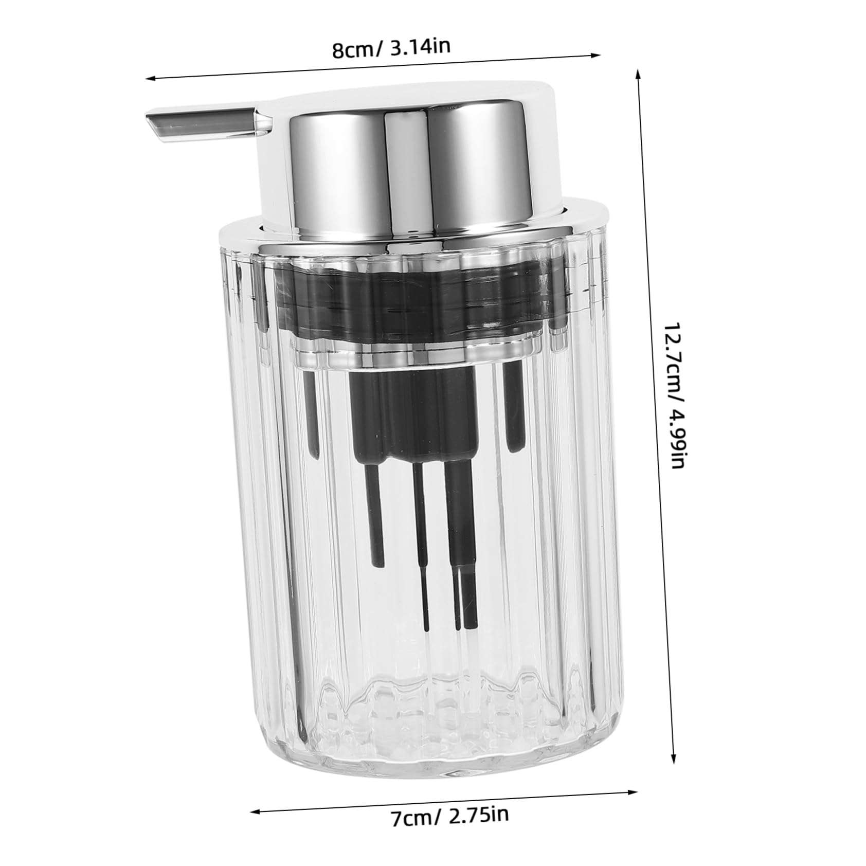 **Premium Facial Foam Cleanser & Hand Soap Pump Bottle - Gentle Foaming Face Wash & Bubble Maker for Deep Cleansing - Ideal for Skincare Routine, Travel & Bathroom Essentials**    *(Note: The original title had repetitive and unclear terms, so this version focuses on clarity, SEO keywords, and added usage scenarios like skincare routine, travel, and bathroom essentials.)*