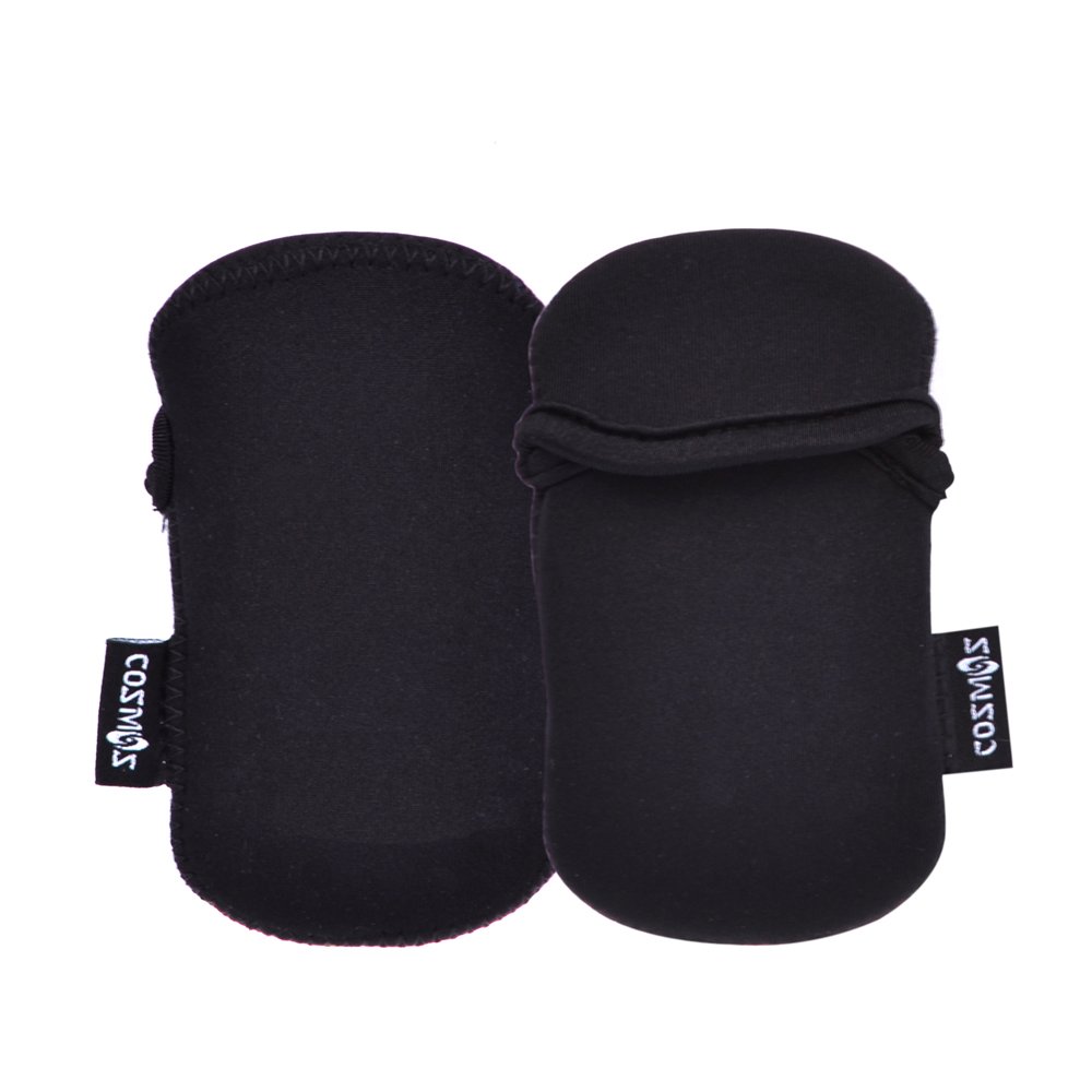 Cosmos Black Neoprene Protective Case for Apple Magic Mouse & Magic Mouse 2 - Slim Carrying Pouch Cover | Perfect for Travel, Office & Home Use