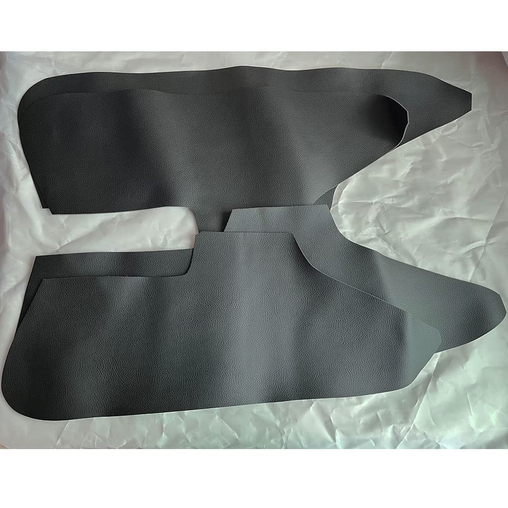 2022 Honda Civic 11th Gen Car Door Armrest Cover - PU Leather Protective Trim Panel Sleeve (8pcs, Black) | Interior Accessories for Car Protection & Style Enhancement | Perfect for Daily Commuting & Road Trips