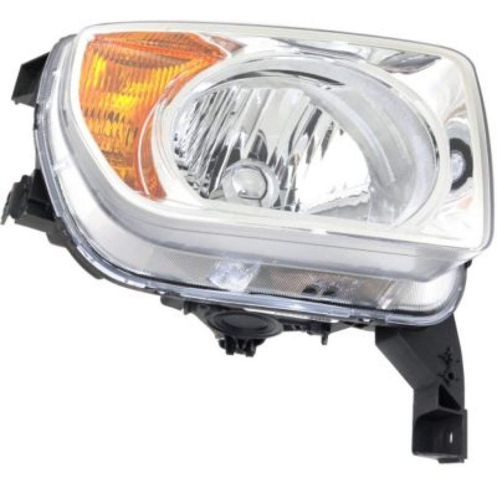 KarParts360 Replacement Headlight Assembly for 2003-2006 Honda Element - Passenger Side with Bulbs (Fits HO2519106) | Durable Auto Lighting for Night Driving & Improved Visibility
