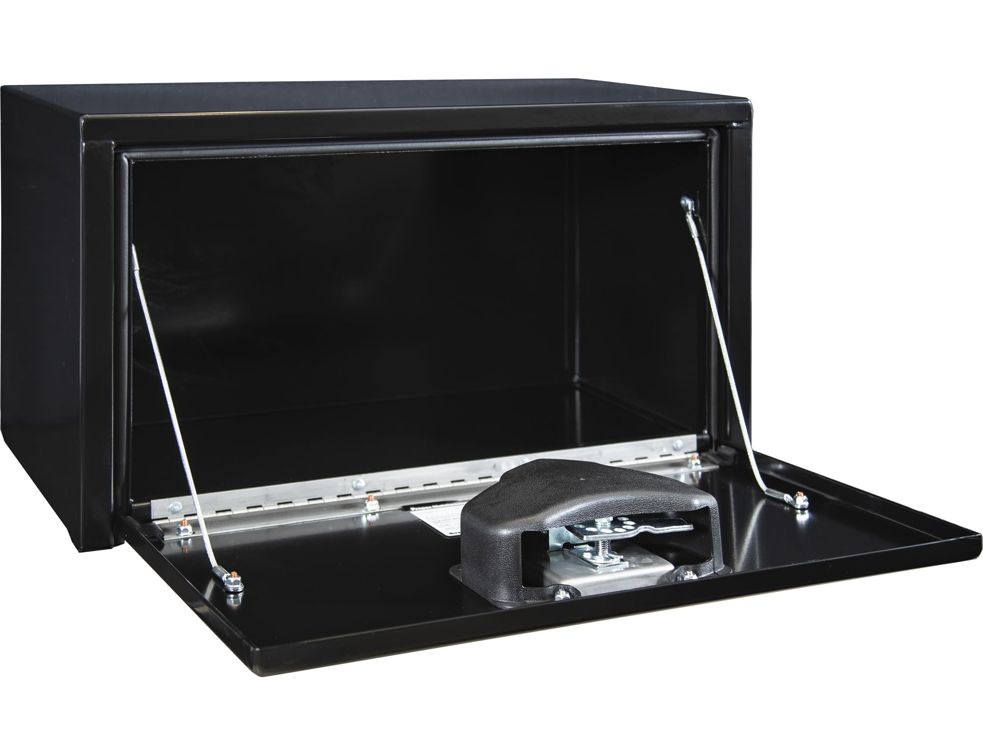 **Buyers Products 1703350 Black Steel Underbody Truck Tool Box with Lockable T-Handle Latch | 14 x 12 x 24 Inch | Heavy-Duty Contractor Tool Storage | Made in USA | Perfect for Pickup Trucks & Work Vans**    *(Ideal for Organizing Tools, Equipment & Supplies On-the-Go – Fits Under Truck Beds & Commercial Vehicles)*