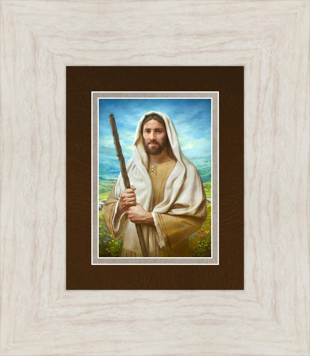 Feed My Sheep by Howard Lyon - Inspirational Christian Art Print for Home, Office & Church Decor - Perfect for Gifts & Spiritual Encouragement