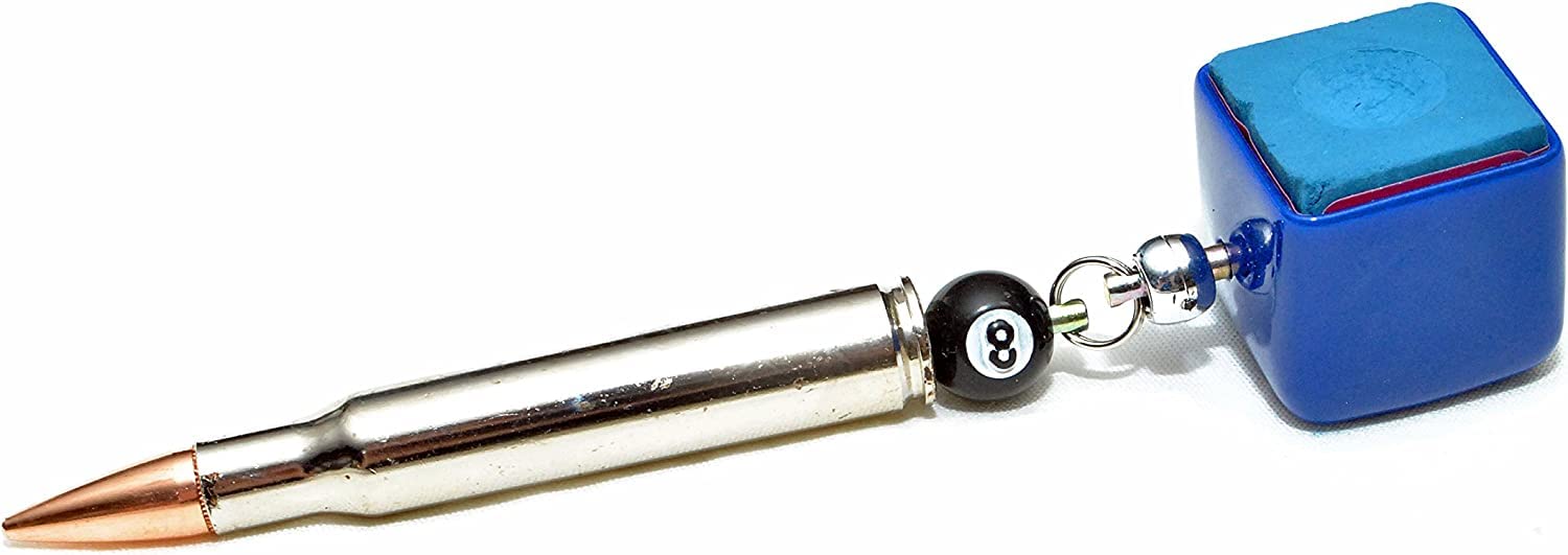 Premium Pool Cue Chalk Holder - Durable Billiard Chalk Box for Pool Sticks | Perfect for Pool Halls, Home Game Rooms & Professional Players