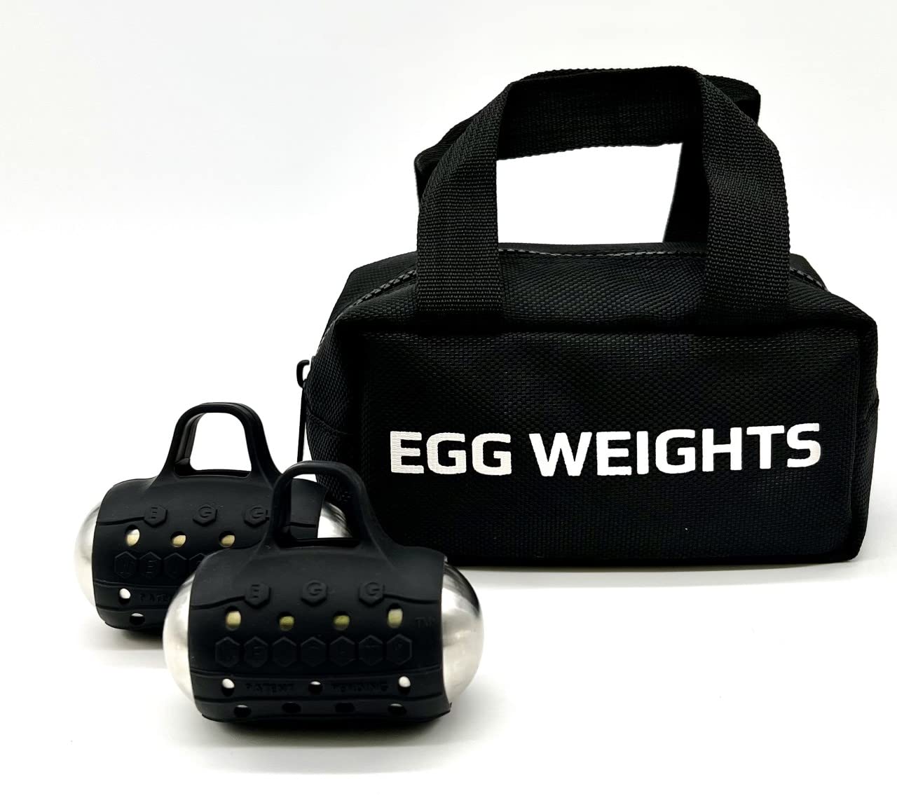 Egg Weights Dumbbell Set for Men & Women - Free Weight Handheld Exercise Equipment for Kickboxing, Shadowboxing, Yoga - Home & Gym Fitness Training Accessories