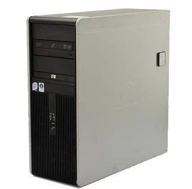 HP Tower Desktop Computer - Intel Core 2 Duo Processor, Windows 7 Pro (Fast Performance) for Home Office, Business & Gaming Use