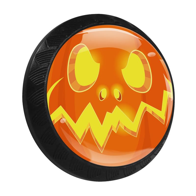 Orange Pumpkin Face