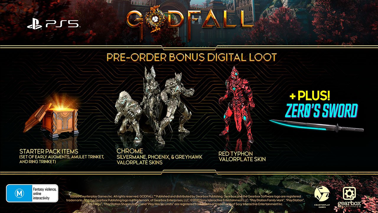 Godfall Deluxe Edition for PS5 - Ultimate Action RPG Game with Exclusive Content | Epic Fantasy Adventure for PlayStation 5 | Perfect for Solo & Co-op Gaming Sessions