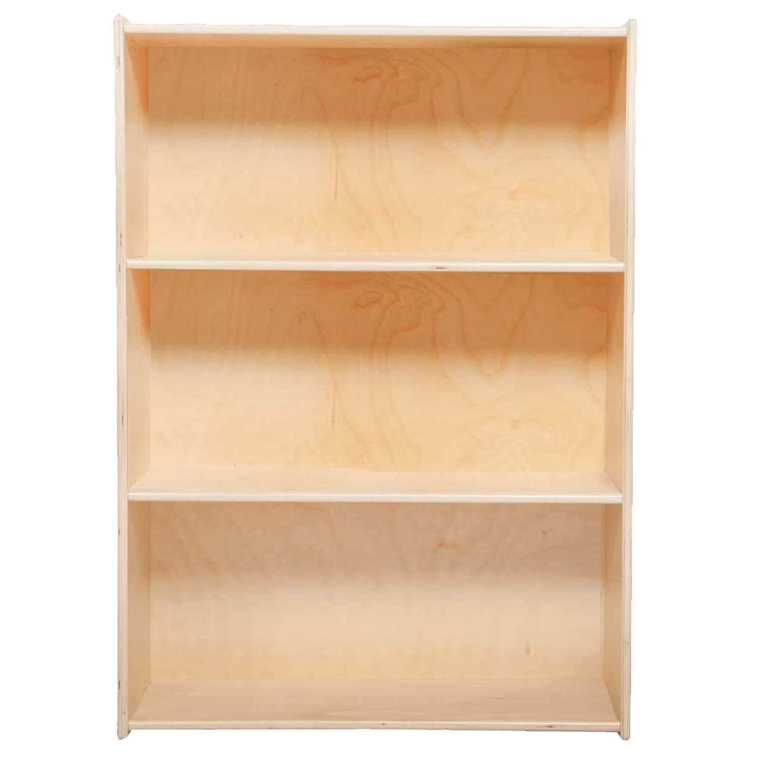 Contender 2-Shelf Classic Baltic Birch Bookcase - Montessori Wooden Wall Shelf Organizer for Books, Toys & Office Supplies - Kids Room Storage Solution - Greenguard Gold Certified - Perfect for Nursery, Playroom & Home Office Organization