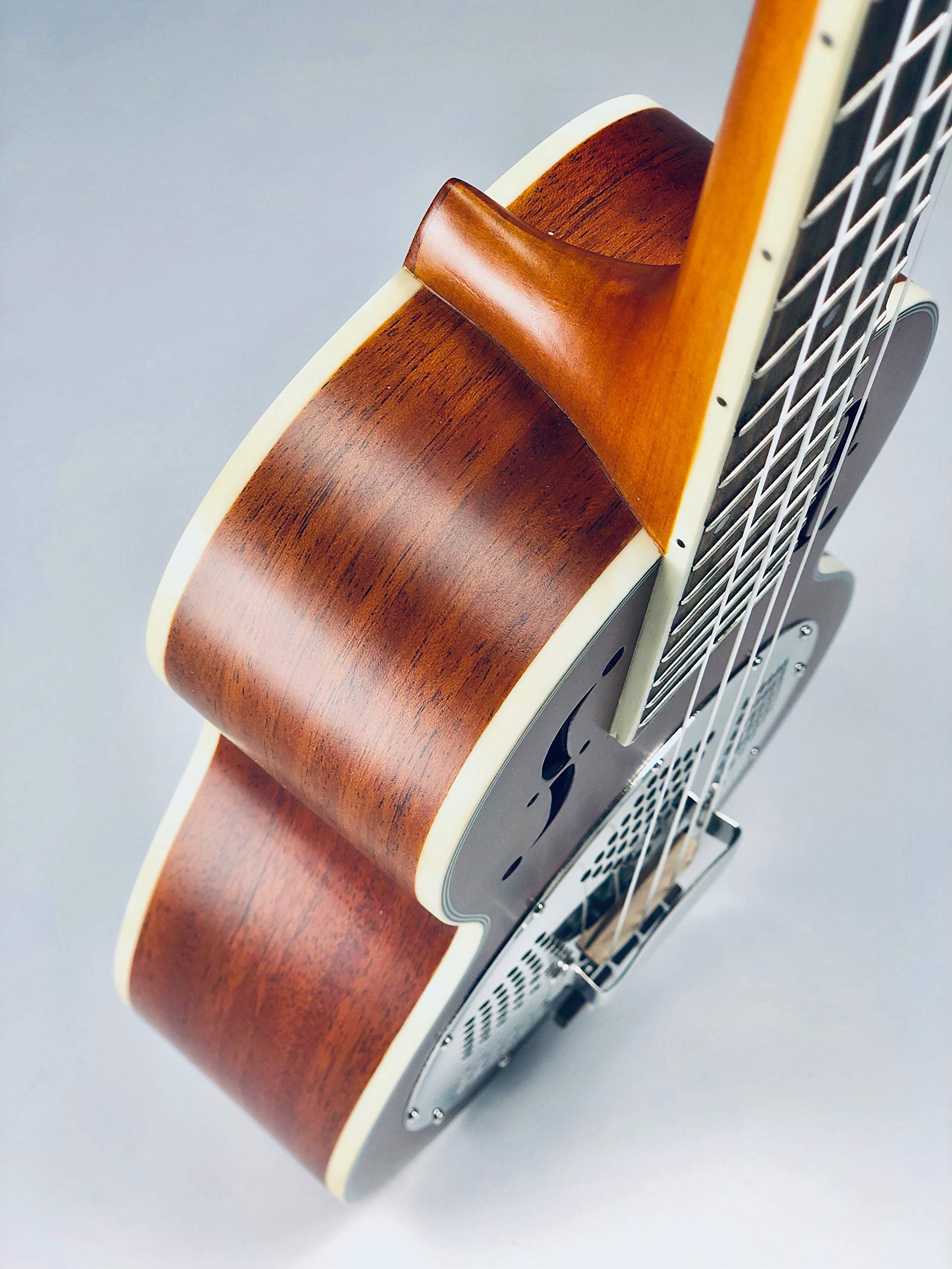 Premium Mahogany Resonator Tenor Ukulele - Professional Sound Quality for Performances, Recording & Travel | Handcrafted Musical Instrument for Musicians & Beginners