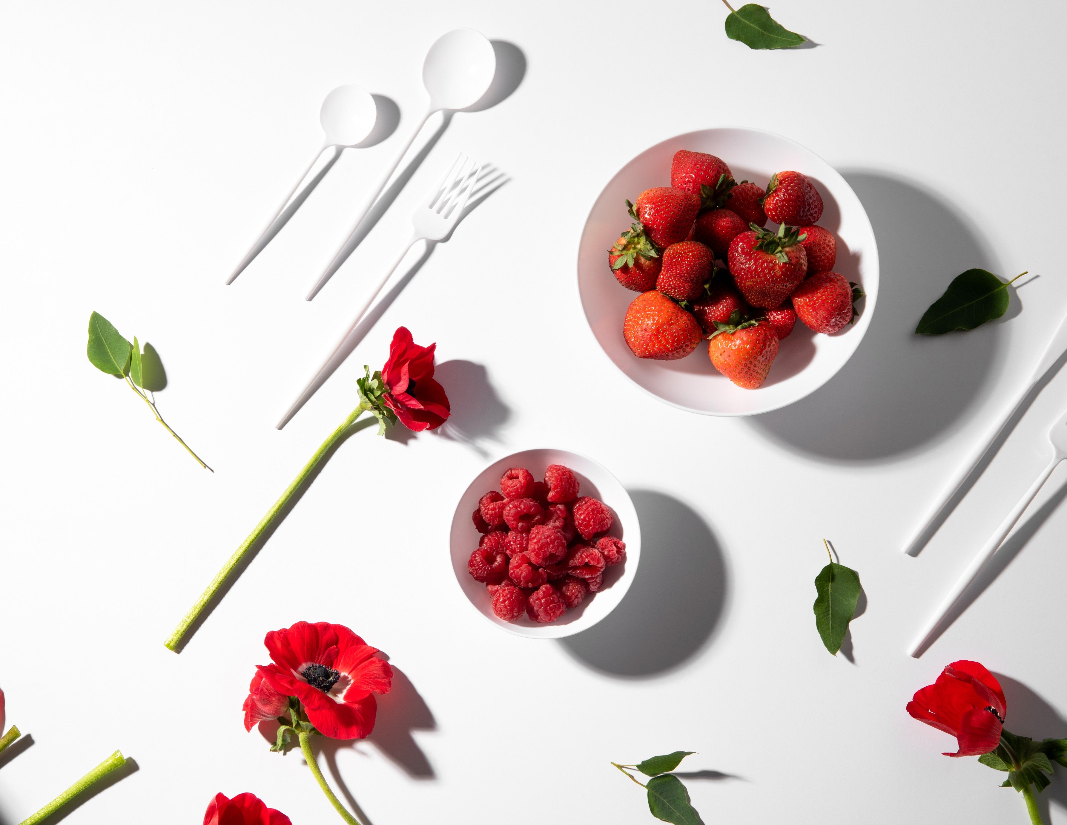 5 Inch Round Plastic Dessert Bowls (6 Ounce) 20 Pack - BPA Free, Eco-Friendly & Reusable - Perfect for Ice Cream, Pudding, Fruit Salad & Party Serving - Dishwasher Safe & Stackable Storage
