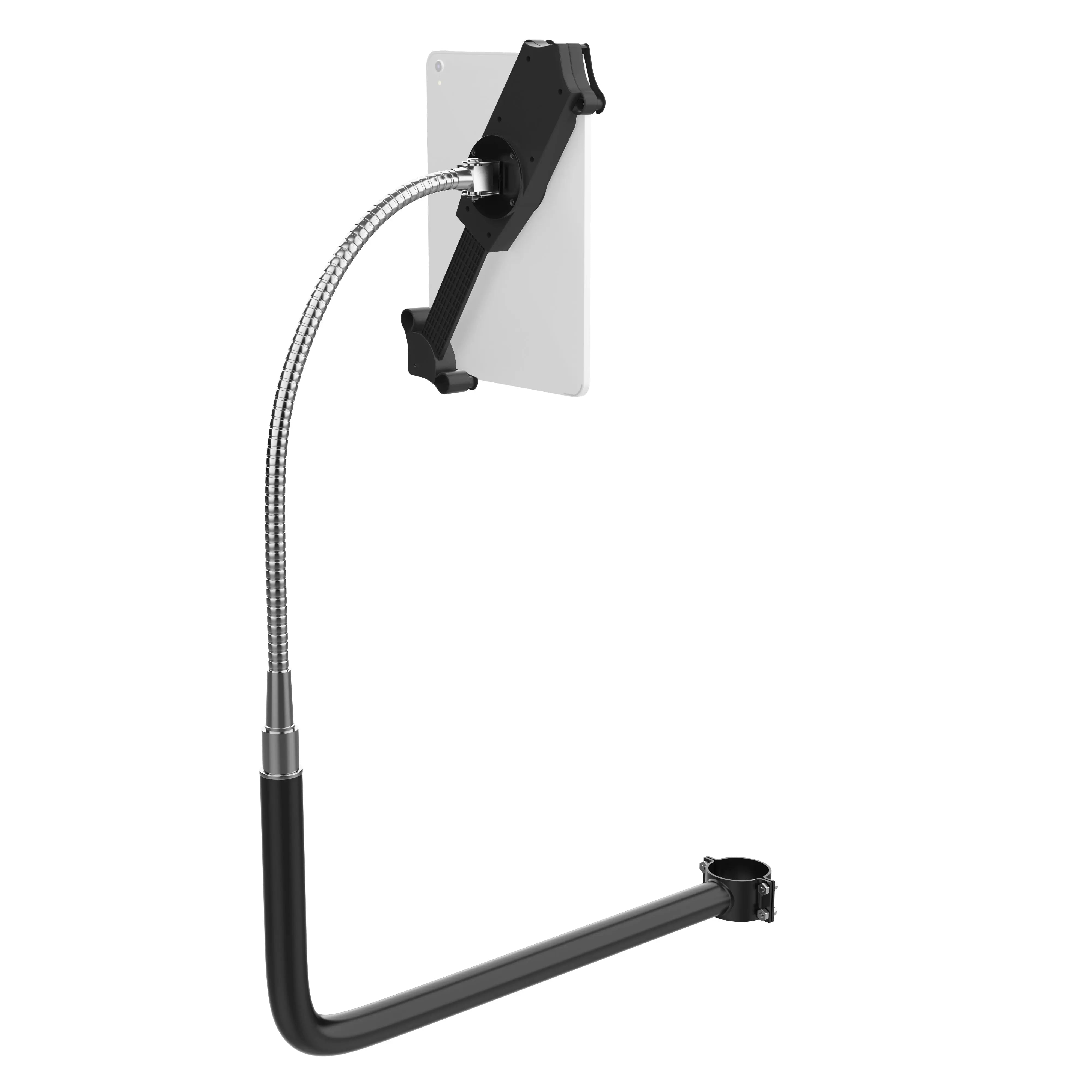 Ergonomic Gooseneck Tablet Holder with Clamp - Adjustable Phone Stand for Desk, Bed, Sofa - Perfect for Reading, Watching Videos, or Video Calls