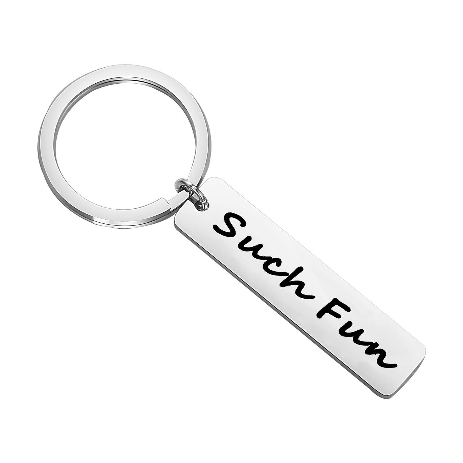 HOLLP Miranda Inspired Jewelry - Miranda Keychain Gift Set for Fans | Funny Comedy Accessory for Celebrations & Parties | Perfect Birthday Present for Miranda Lovers