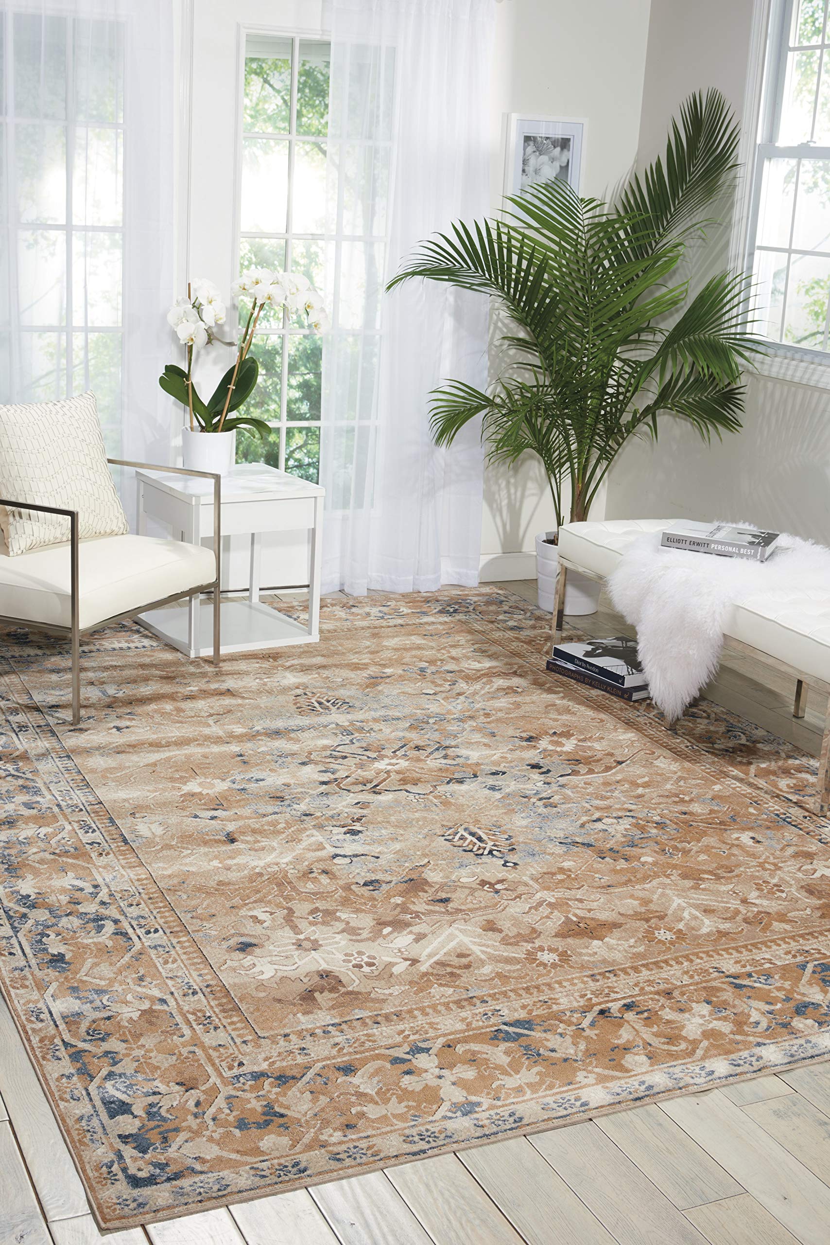 Kathy Ireland Home Malta Vintage Taupe 3'11