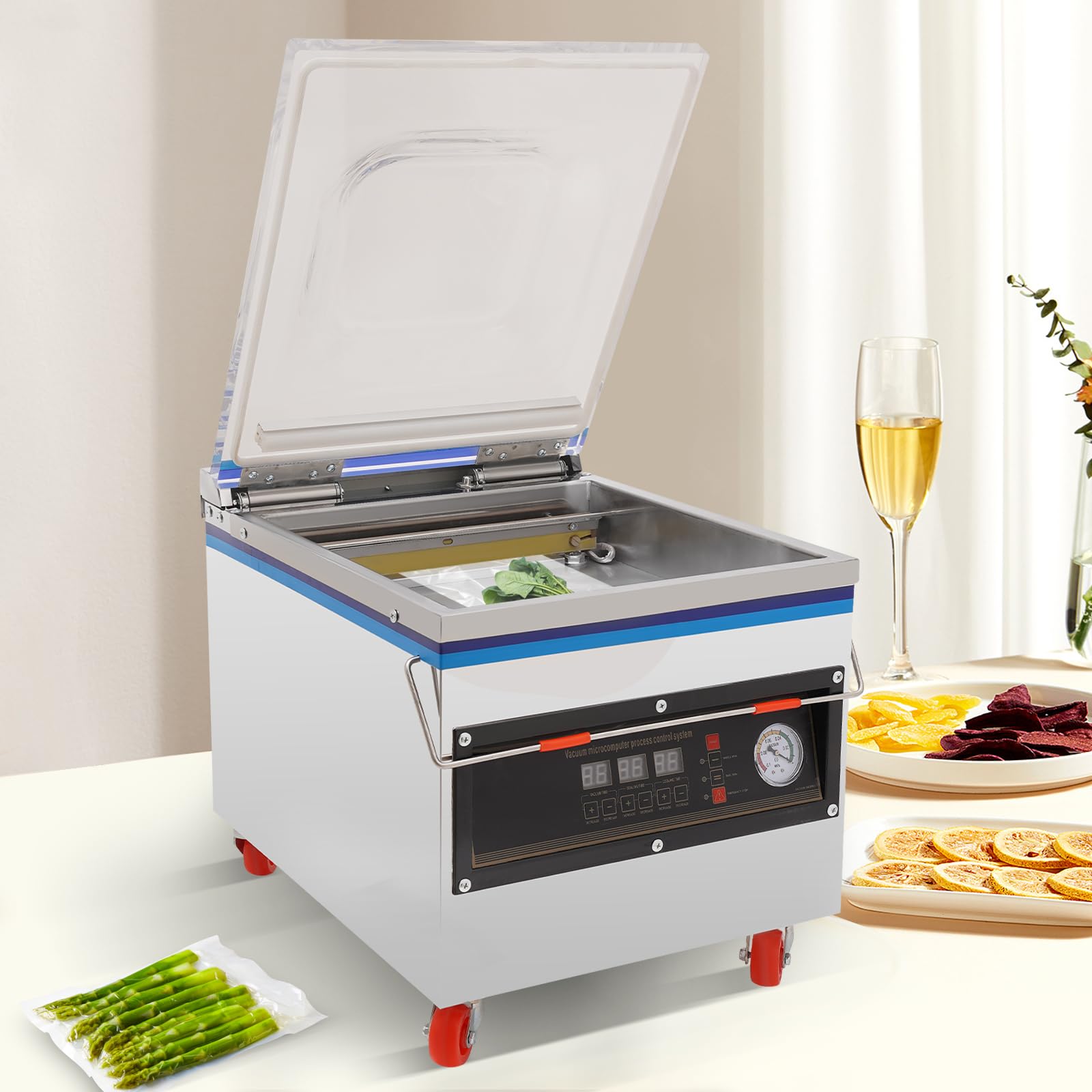 Commercial Chamber Vacuum Sealer Machine 110V - 12.6
