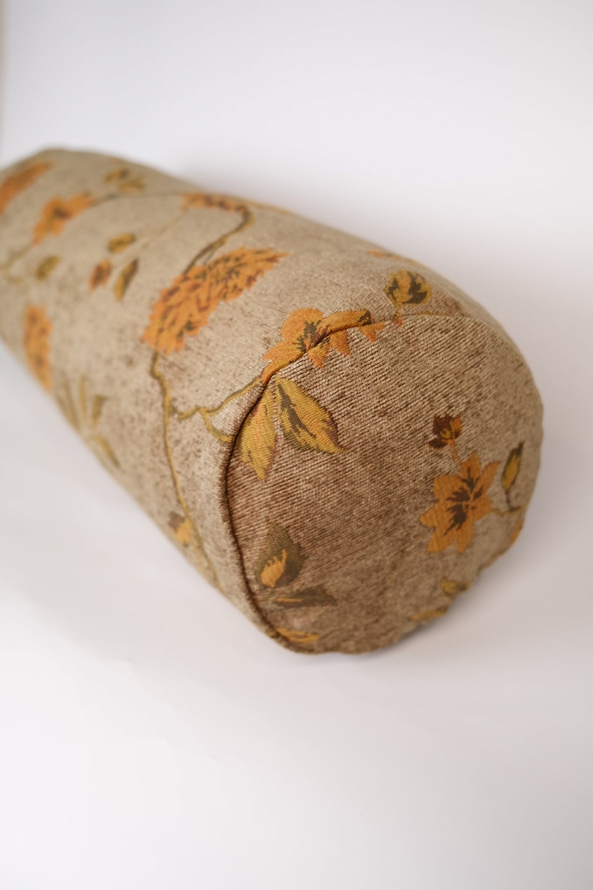 Charlotte Tapestry Bolster Pillow - Bohemian Decorative Throw Pillow Cover for Sofa, Bed, Couch - Perfect for Home Decor, Living Room, Bedroom & Nursery