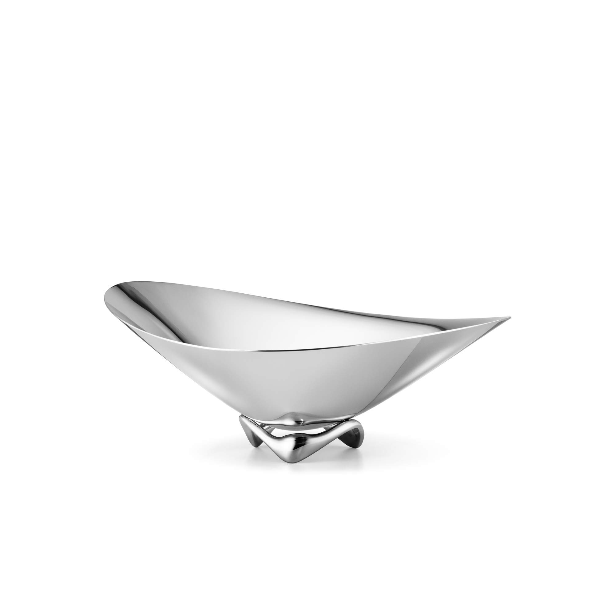 Georg Jensen Henning Koppel Stainless Steel Serving Bowl - Elegant Modern Tableware for Dining, Entertaining & Home Decor
