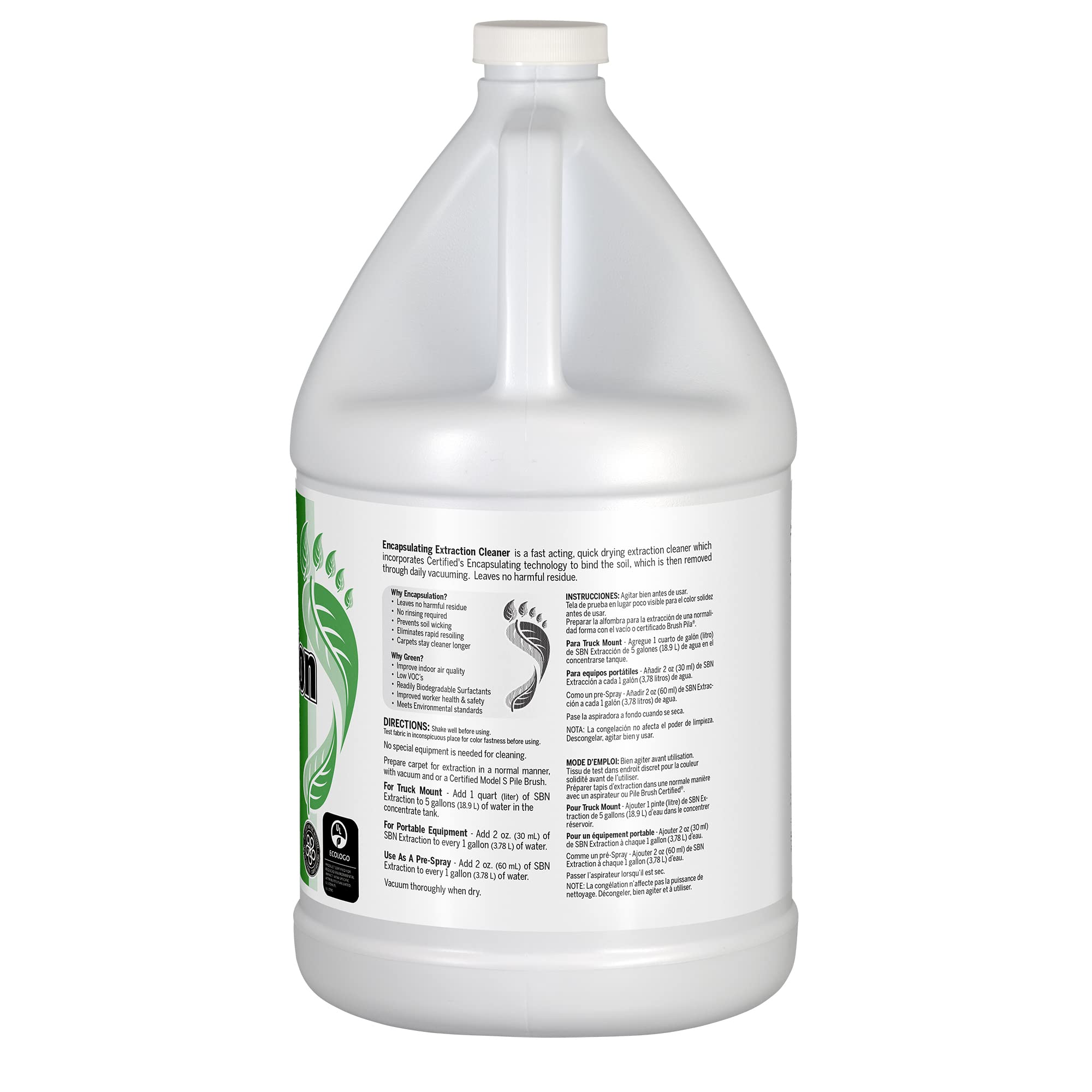 Structured by Nature Encapsulating Extraction Cleaner - Deep Cleaning Solution for Fresh Home & Kitchen | Perfect for Tile, Grout, and Hard Surface Cleaning