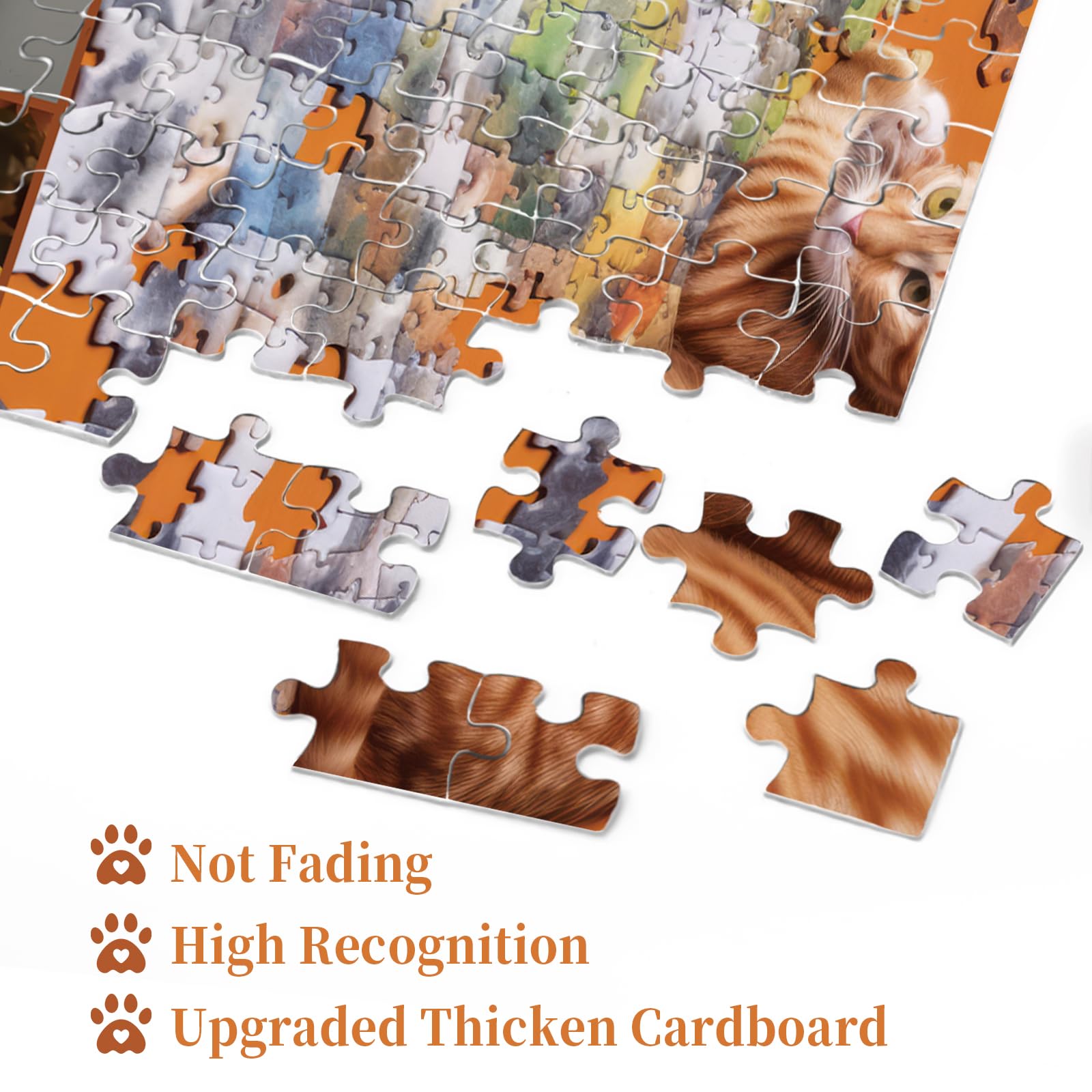 1000 Piece Cat Jigsaw Puzzle for Adults - Funny Kitten & Kitty Puzzle for Cat Lovers | Challenging Brain Teaser | Perfect for Family Game Night & Stress Relief Activities
