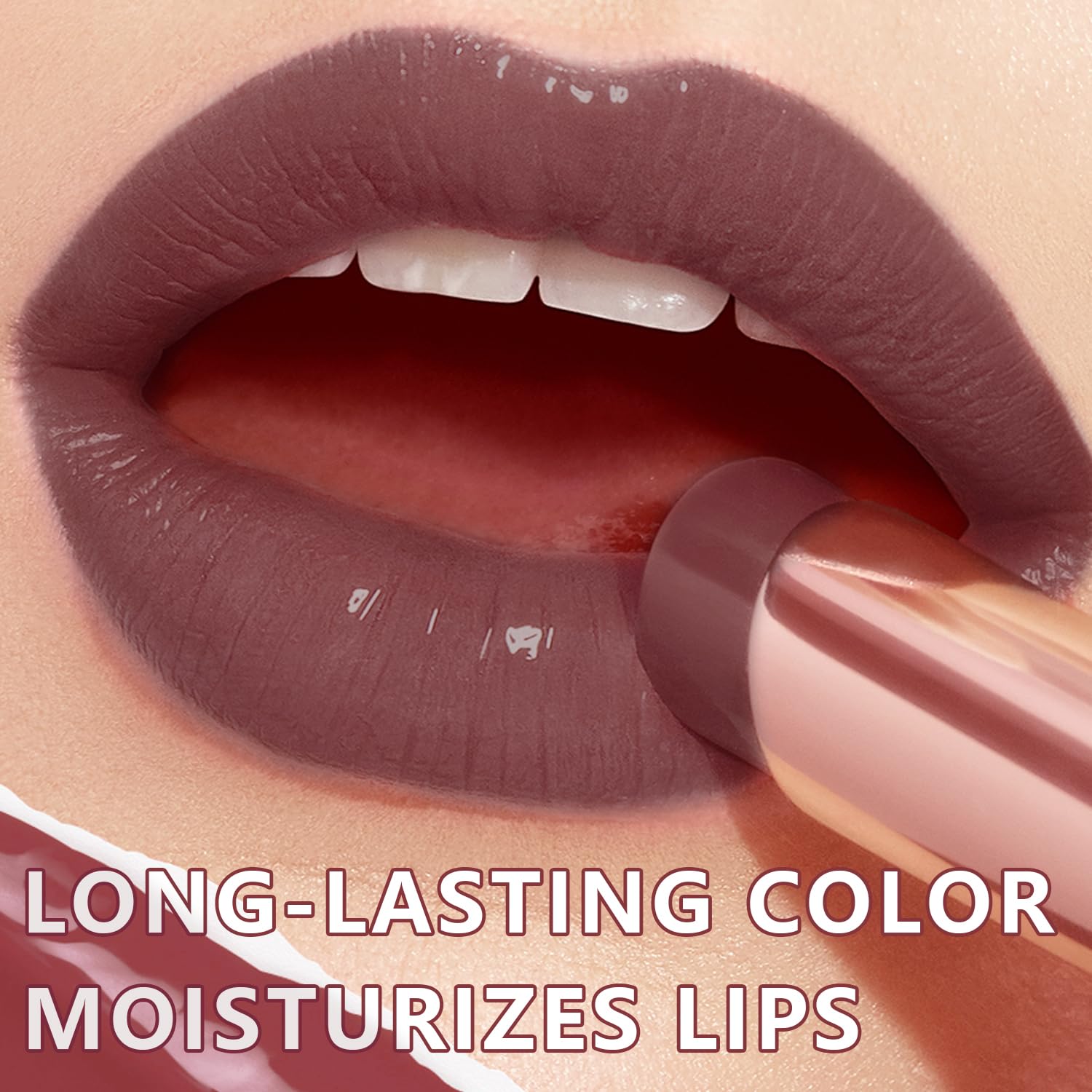 2PCS Tinted Lip Balm - Black Candy Hydrating Sheer Formula, Natural Glossy Finish & Moisturizing Lip Care for Dry Lips, Vegan & Cruelty-Free (Perfect for Everyday Wear, Date Night & Makeup Looks)
