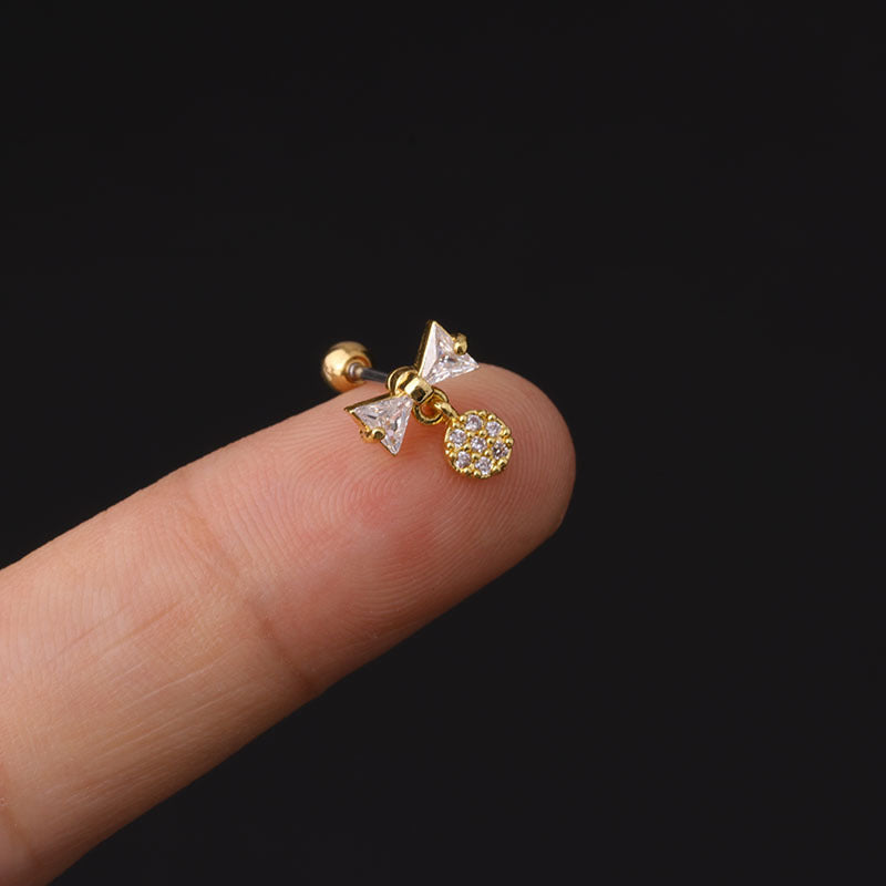 20G Cartilage Tiny Stud Earrings - Delicate Flower Design for Women | Perfect for Daily Wear, Parties & Gifts
