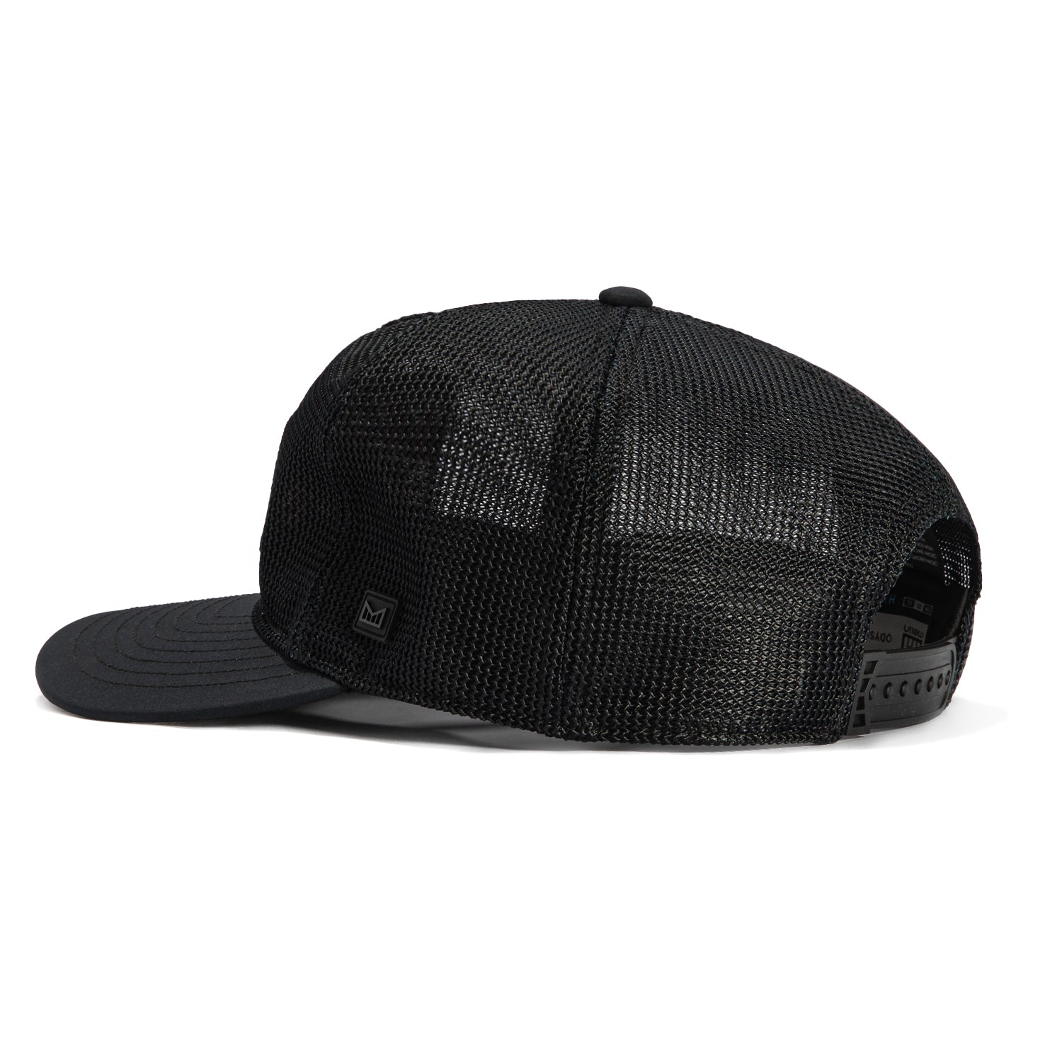 **Melin Odyssey Mac Hydro Snapback Trucker Hat - Black | Water-Resistant & Breathable for Outdoor Activities, Sports & Casual Wear**
