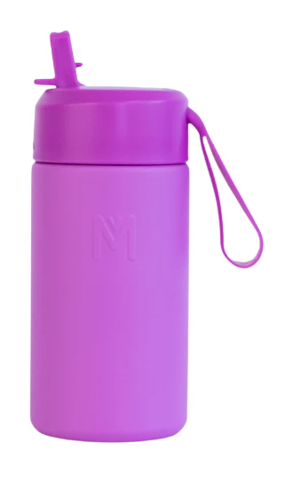 Montii Fusion Sipper Drink Bottle - 350ml Leak-Proof Insulated Water Bottle for Kids & Adults | Perfect for School, Gym, Hiking & Travel