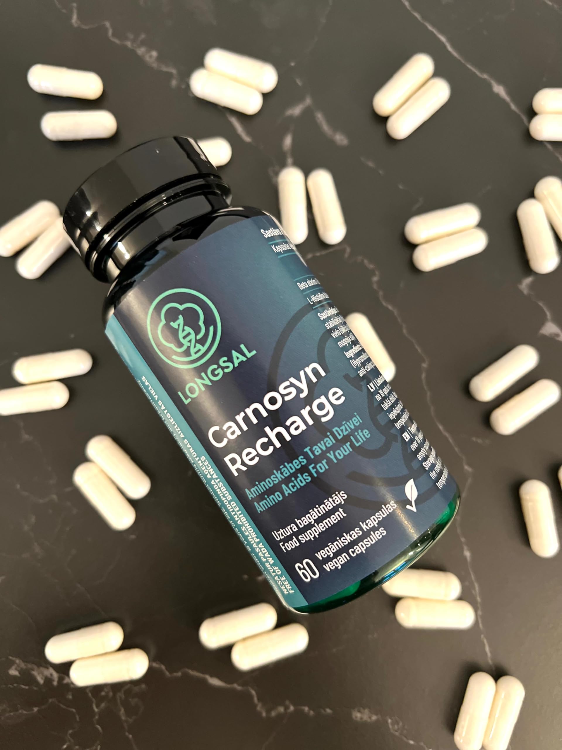 Premium CarnoSyn Recharge - Best Amino Acid Supplement for Energy & Recovery | Boost Workout Performance & Muscle Growth | Perfect for Athletes & Fitness Enthusiasts