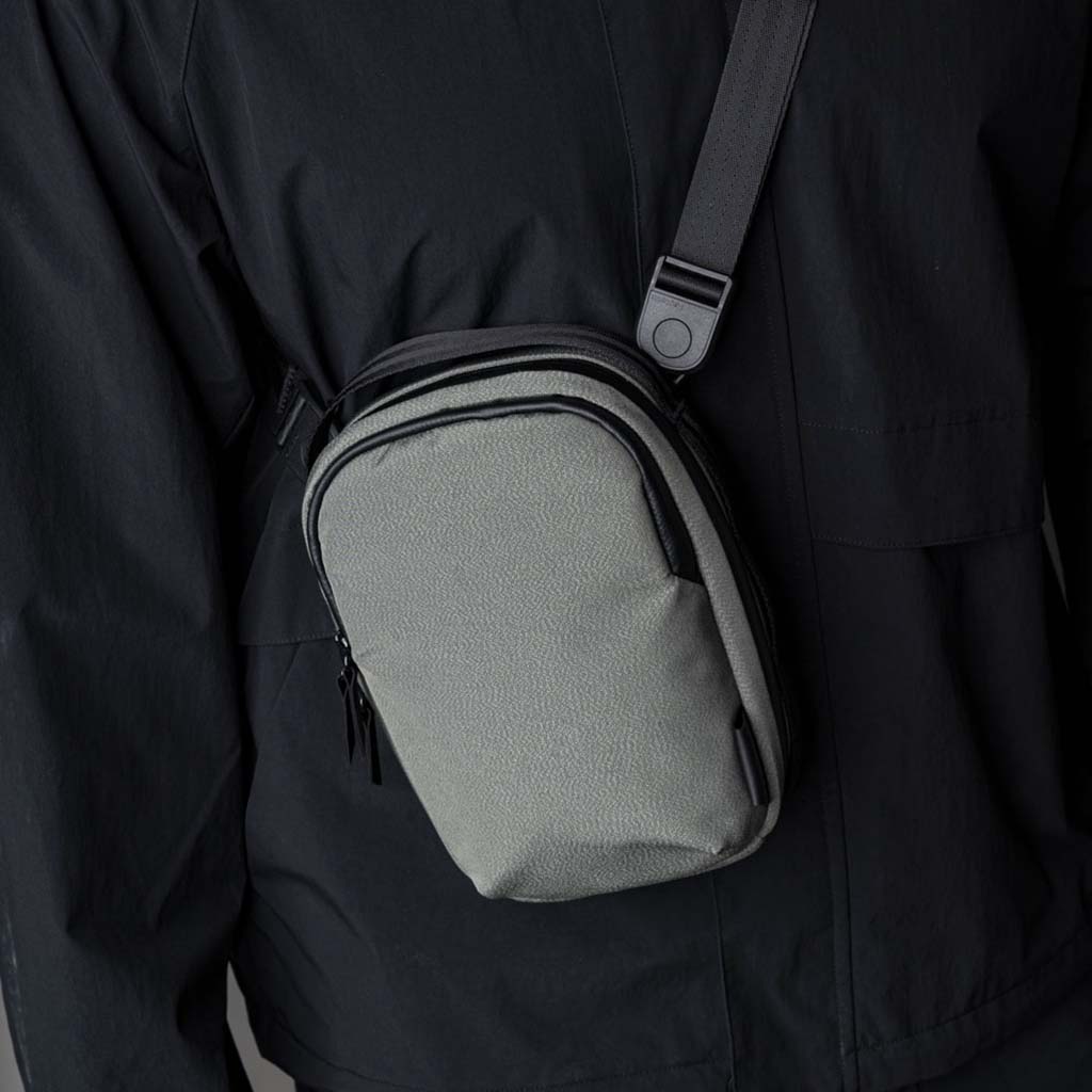 Metro Sling V2 Grey - Stylish & Durable Crossbody Bag for Men & Women - Perfect for Travel, Work & Everyday Use