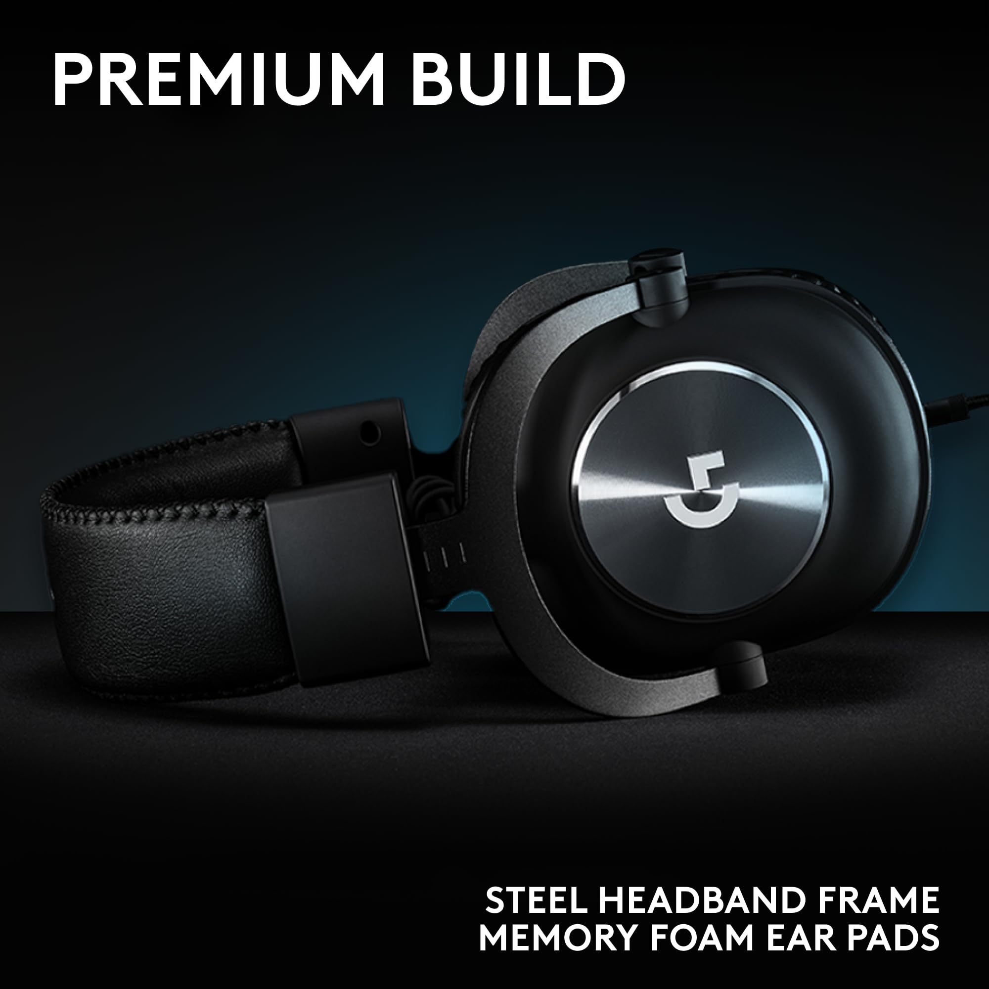 Logitech G Pro X SE Wired Gaming Headset with Blue VO!CE Mic - DTS 7.1 Surround Sound, 50mm Drivers, USB/3.5mm Aux, USB DAC - Compatible with PC, Xbox, PS5, PS4 (Black) - Perfect for Competitive Gaming & Streaming