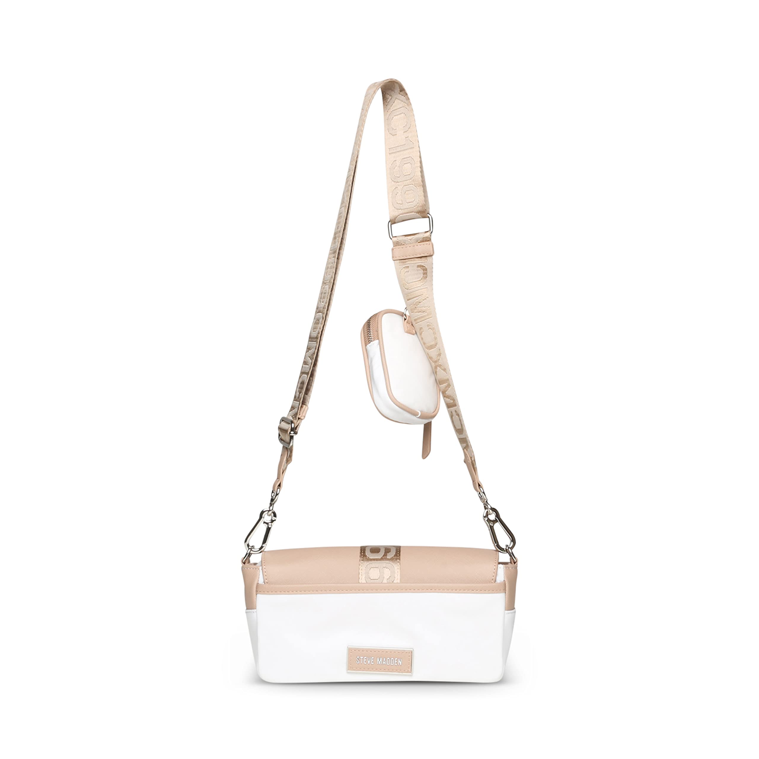 Steve Madden Move Utility Crossbody Bag for Women - Stylish & Lightweight Everyday Purse - Perfect for Work, Travel, and Casual Outings