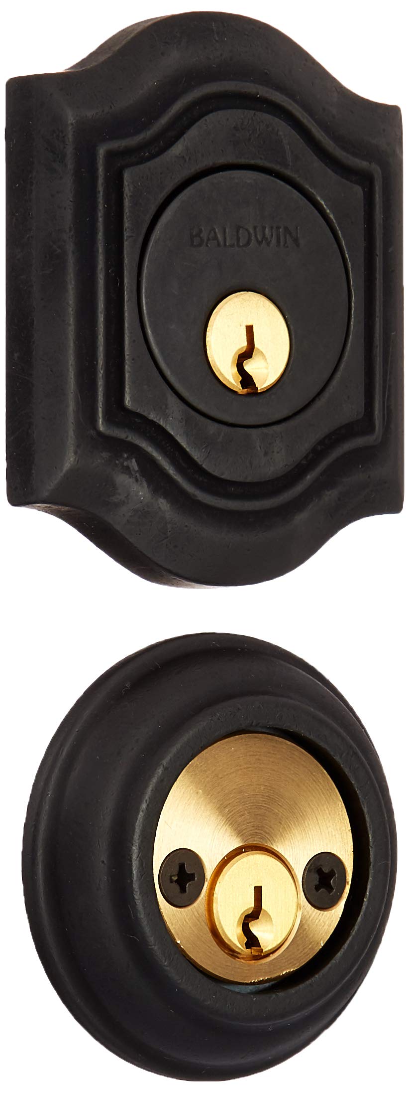 Baldwin Hardware 8238.402 High Security Deadbolt Lock - Premium Door Lock for Home & Commercial Security - Ideal for Front Doors, Back Doors & Office Entrances