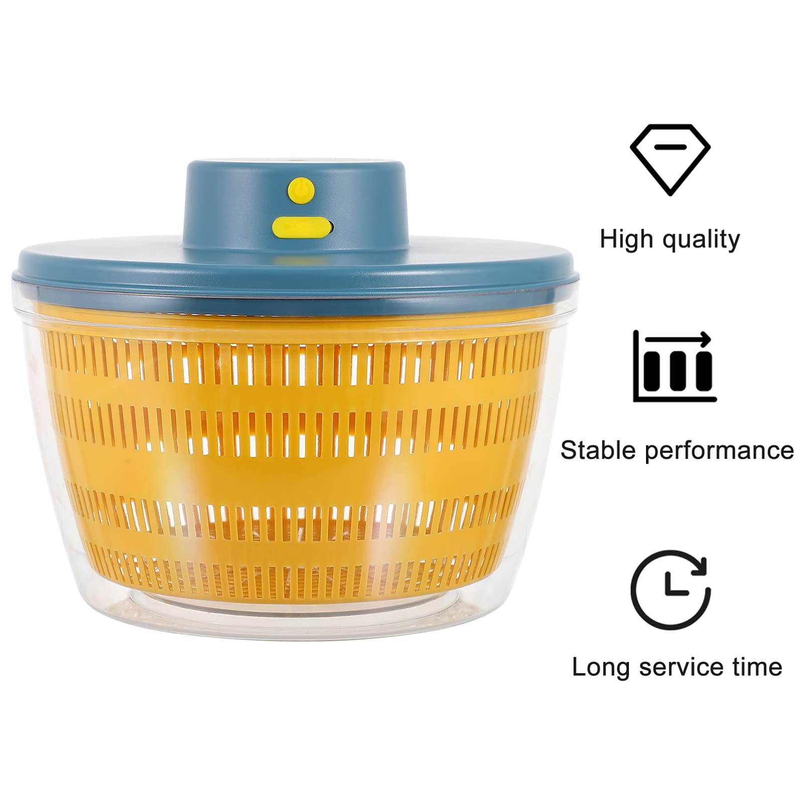 Beaupretty 1-Piece Electric Vegetable Dehydrator & Food Dryer Machine - Portable Fruit, Meat, Salad Blender with Strainer Basket - Perfect for Home Kitchen, Camping & Healthy Snack Preparation